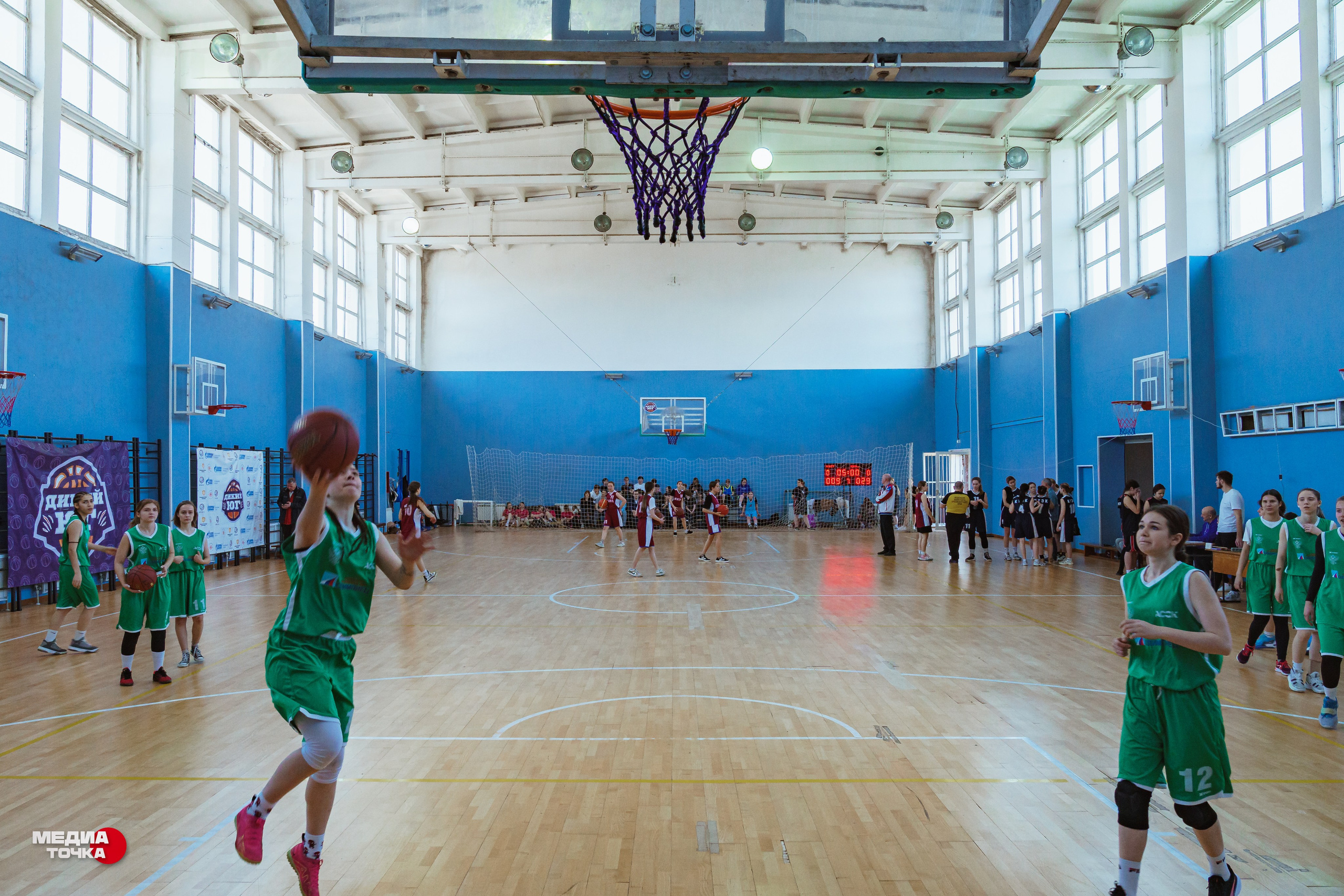 Краевые соревнования по баскетболу среди девушек. Прохоров Вячеслав — создатель медиа контента в Краснодаре