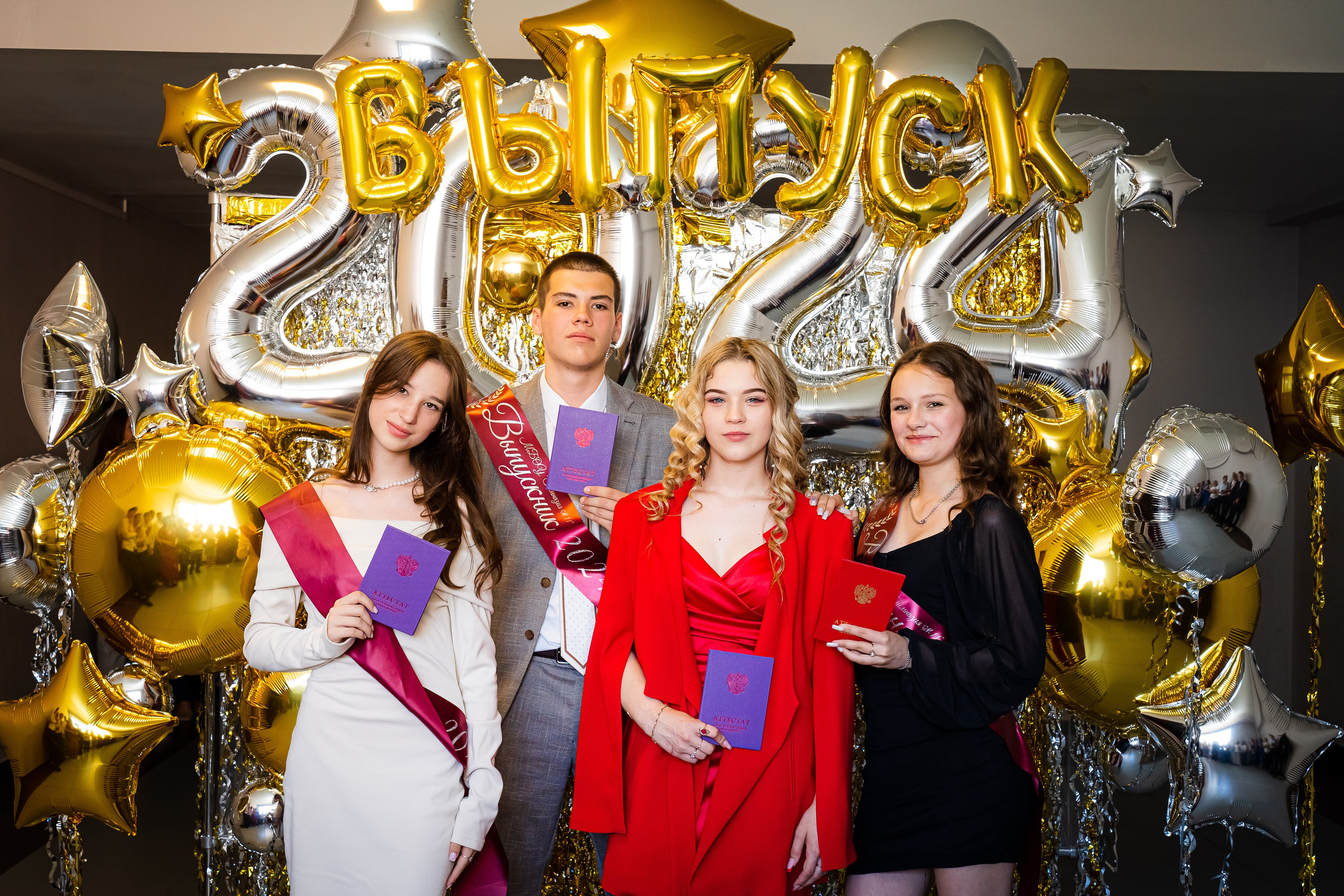 Фотосессия выпускной вечер