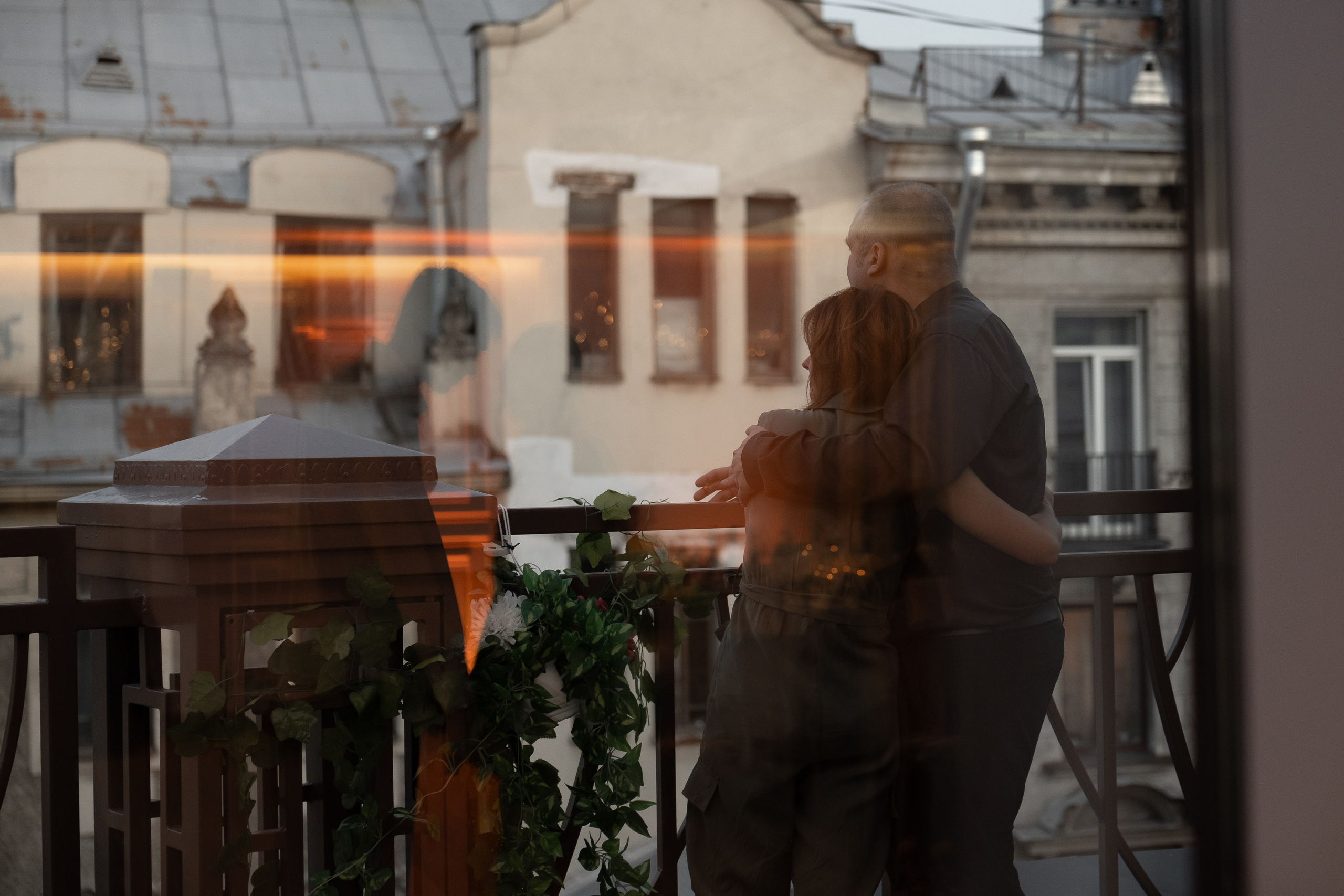 Серая кошка и рыжий кот. Свадебный и семейный фотограф Арина Кулёва