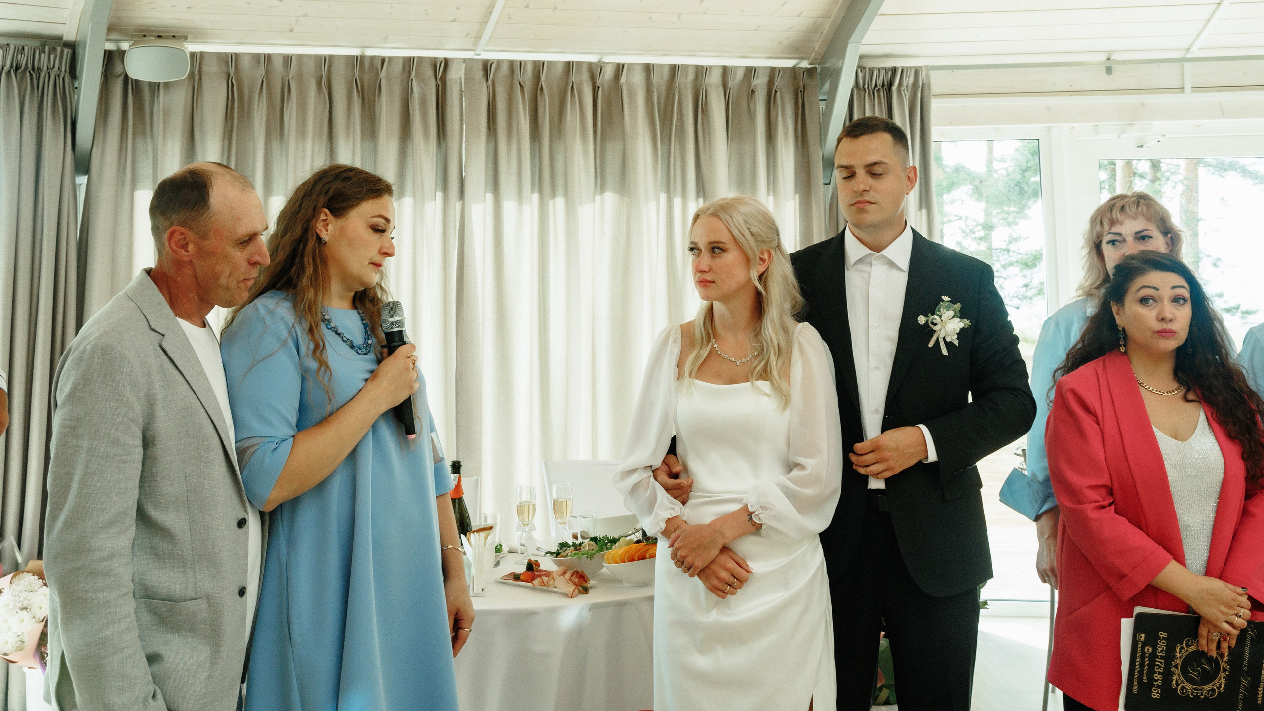 Максим и Ирина на базе Заостровье банкет. Свадебный и семейный фотограф в г. Волхов Алексей Кочерыжкин