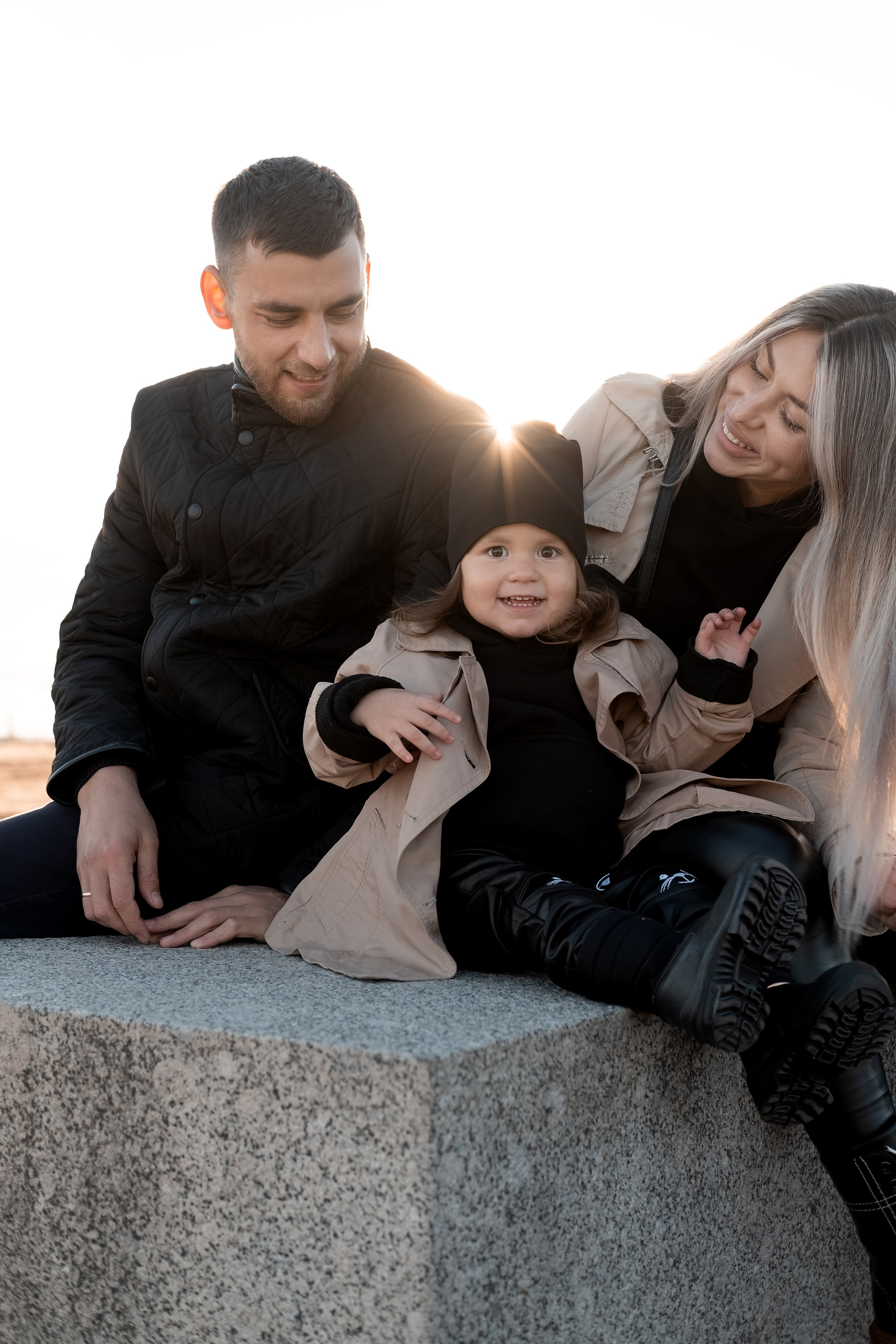 Семейная фотосессия (прогулки и студии). Семейный и женский фотограф в Санкт-Петербурге