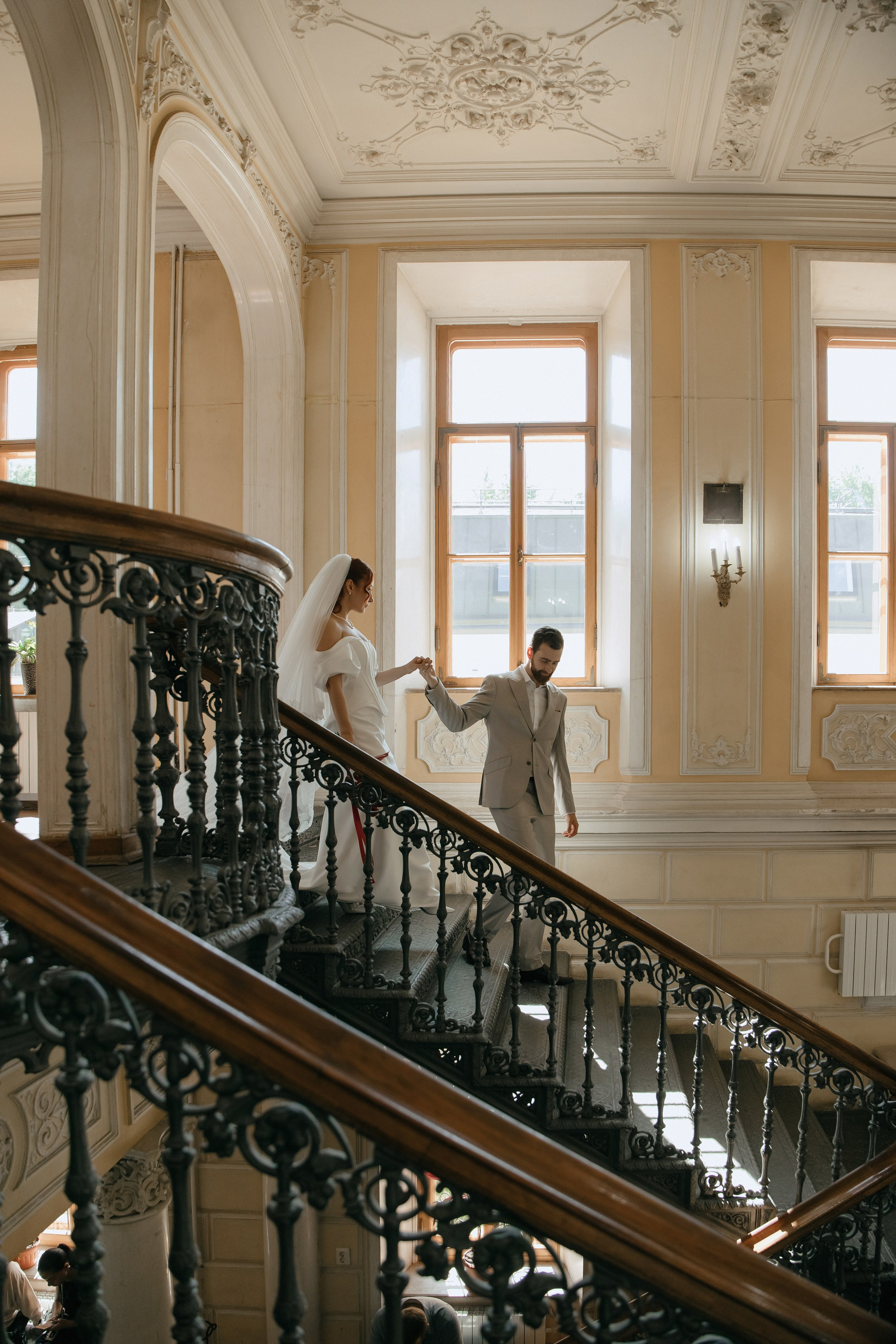 Винтажная история: читальня имПушкина и 21Культ. Свадебный фотограф Москва