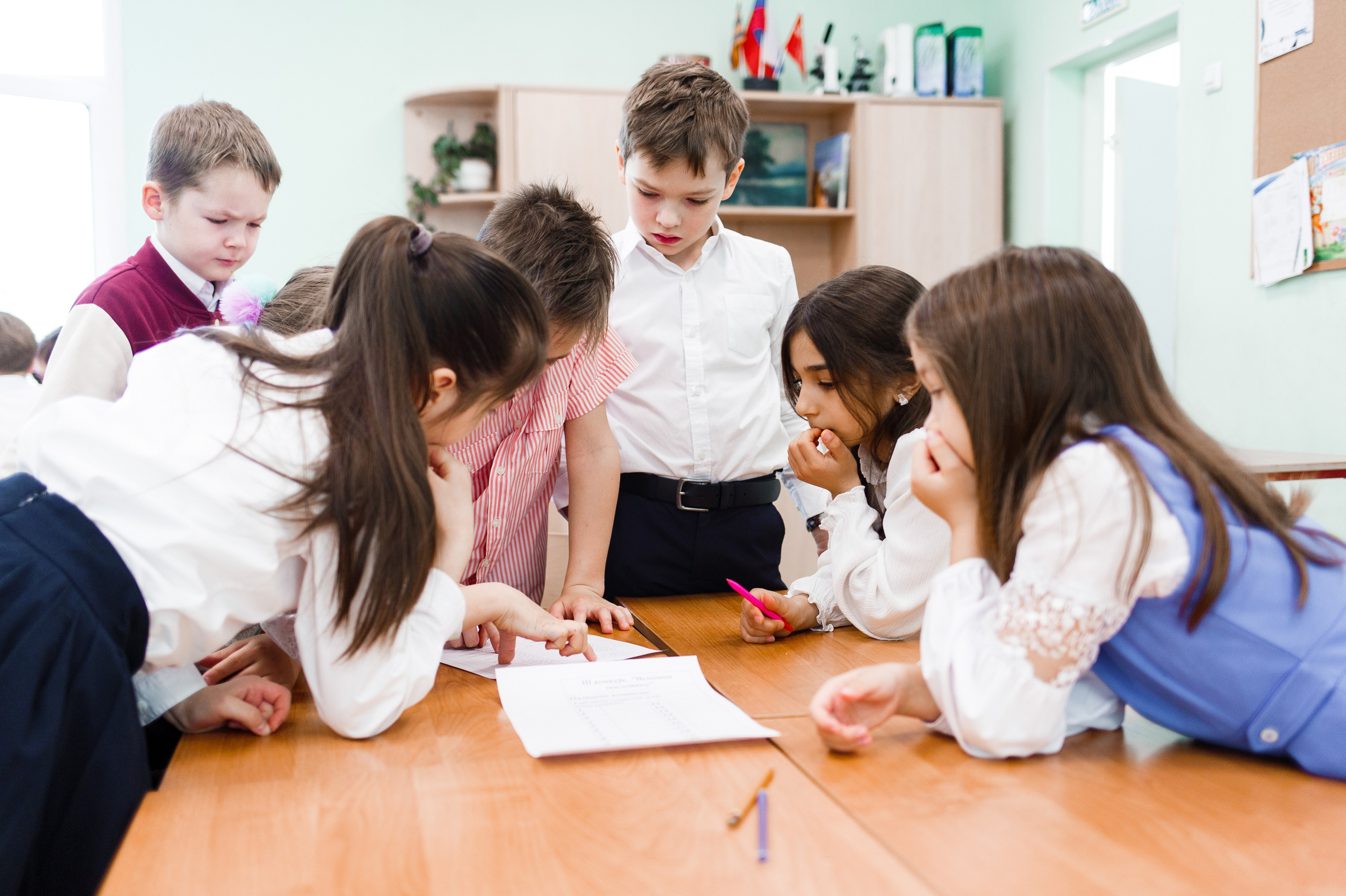 Школьная фотосъемка 3-го класса. Репортажный фотограф Борис Геер