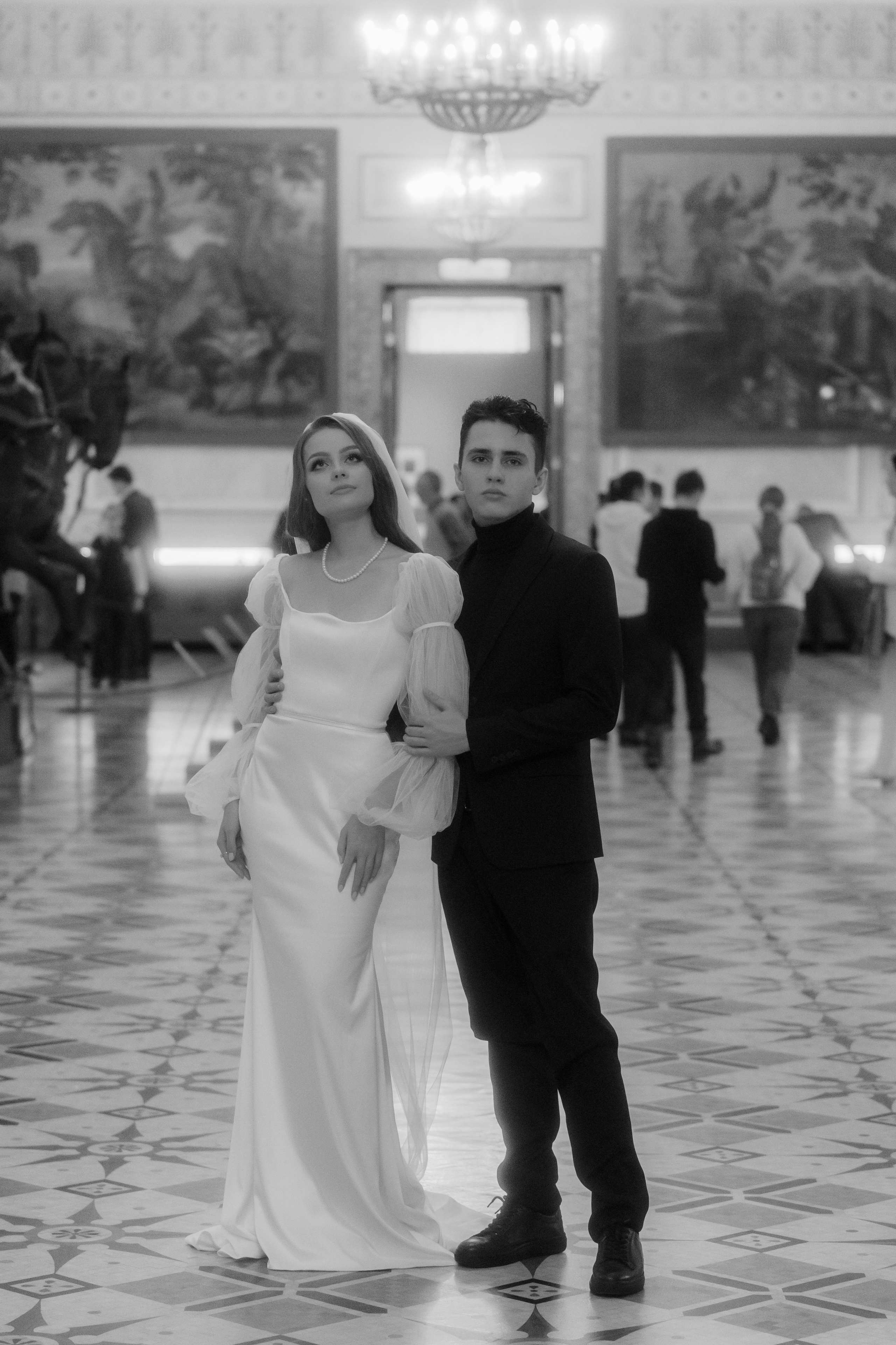 Фотосессия в Эрмитаже упрекрасно передаст Ваш стиль свадьбы!