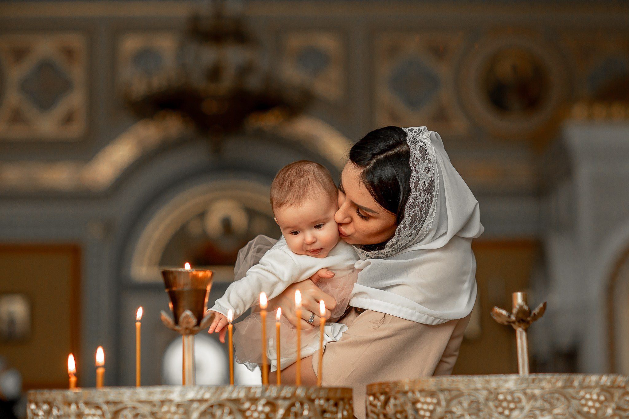 Крещение Лии. Детский семейный фотограф в Севастополе Крыму