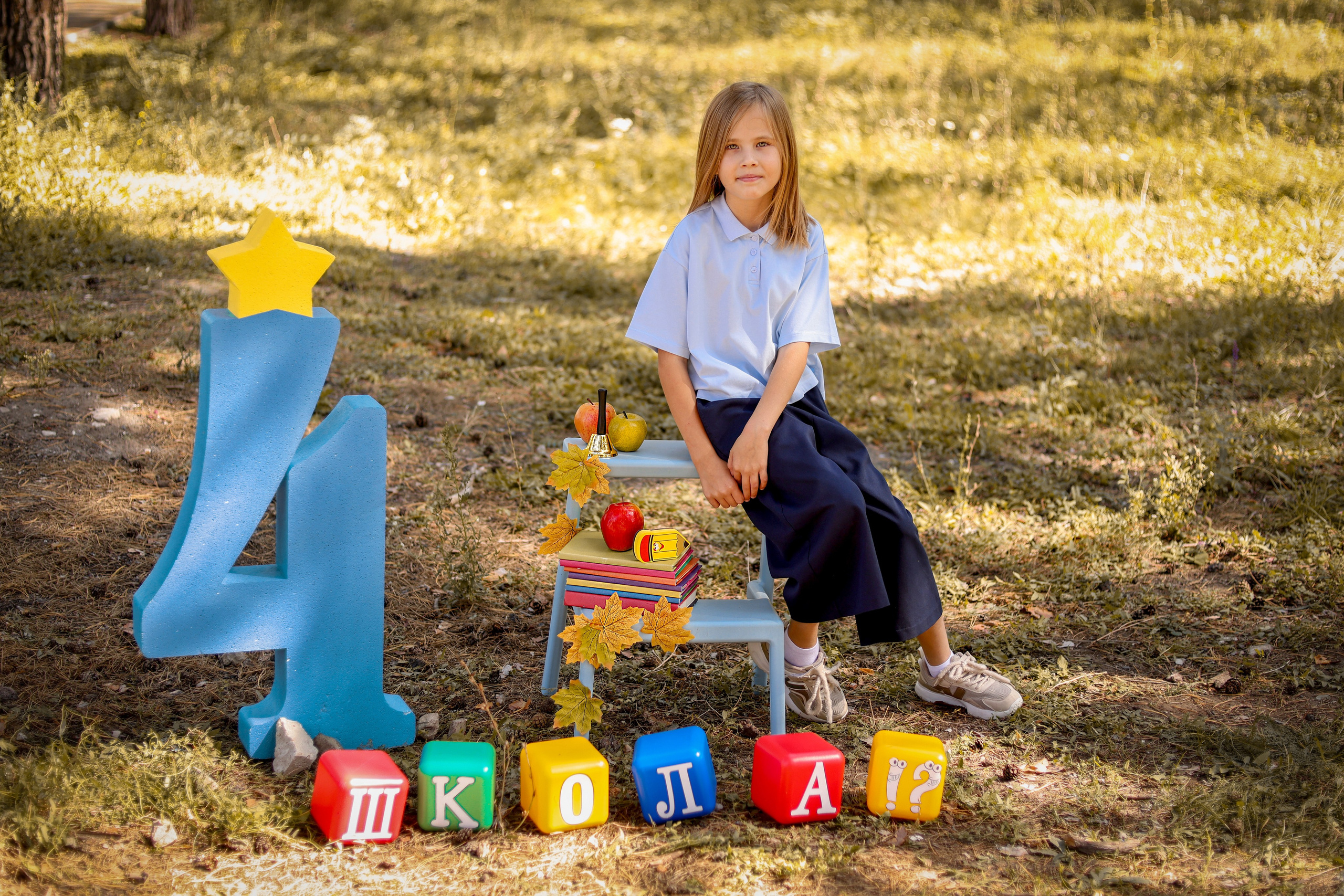Индивидуальные съёмки. Школьный фотограф