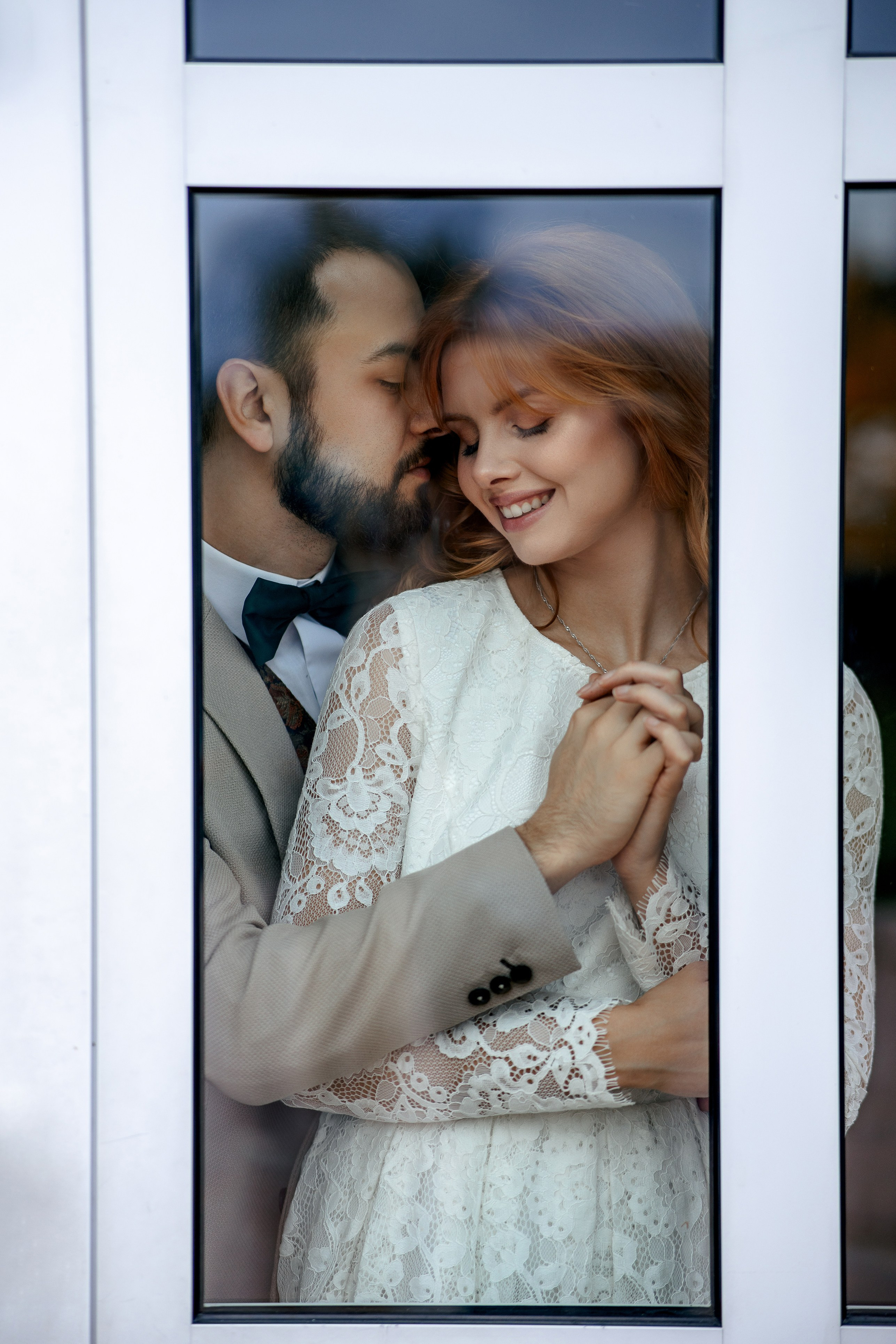 Ślubna sesja zdjęciowa w plenerze. Свадебный фотограф Варшава Лодзь Польша Елена Юцова