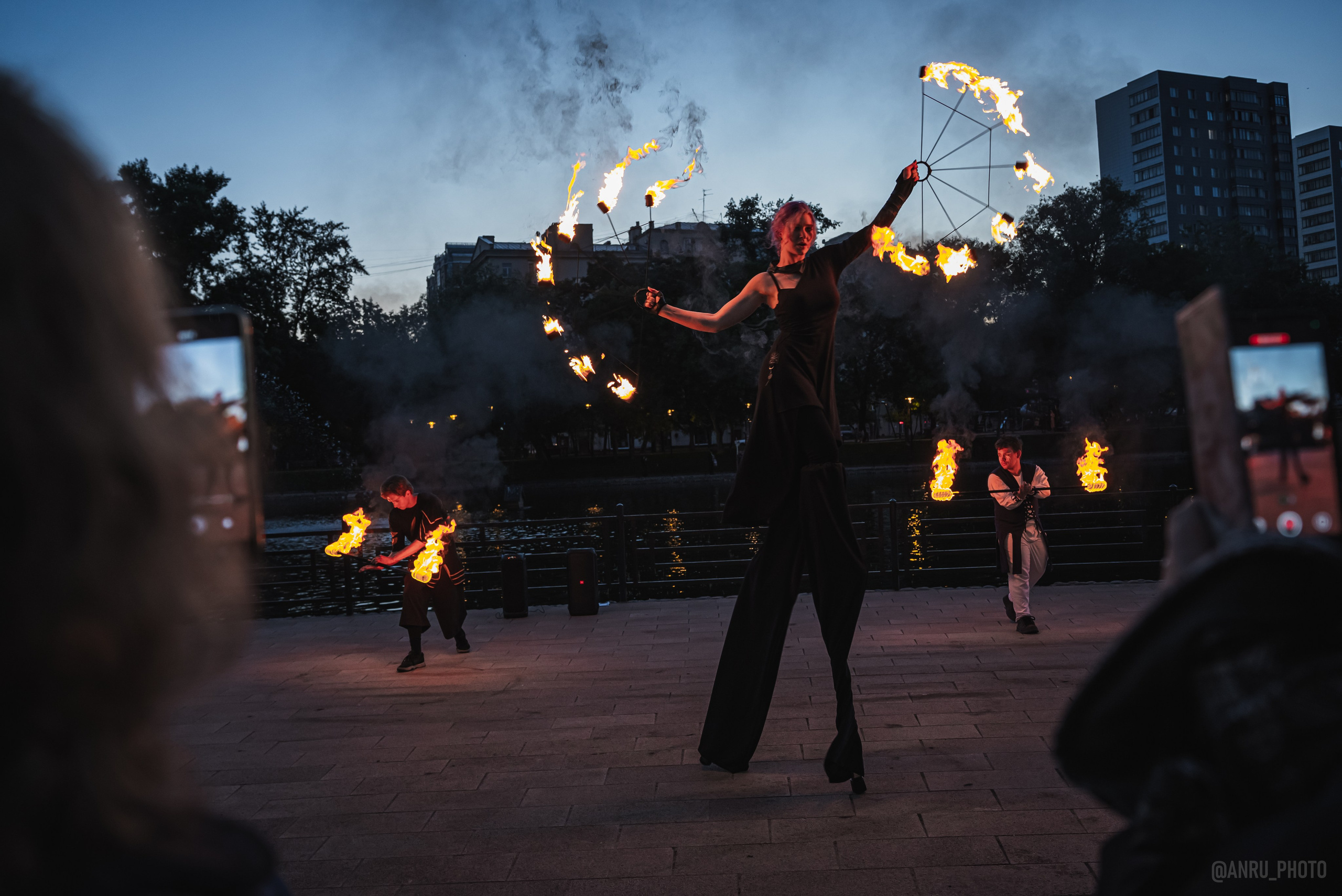 «FIRE FAMILY» Фаершоу. Репортажный фотограф Анастасия Рубцова