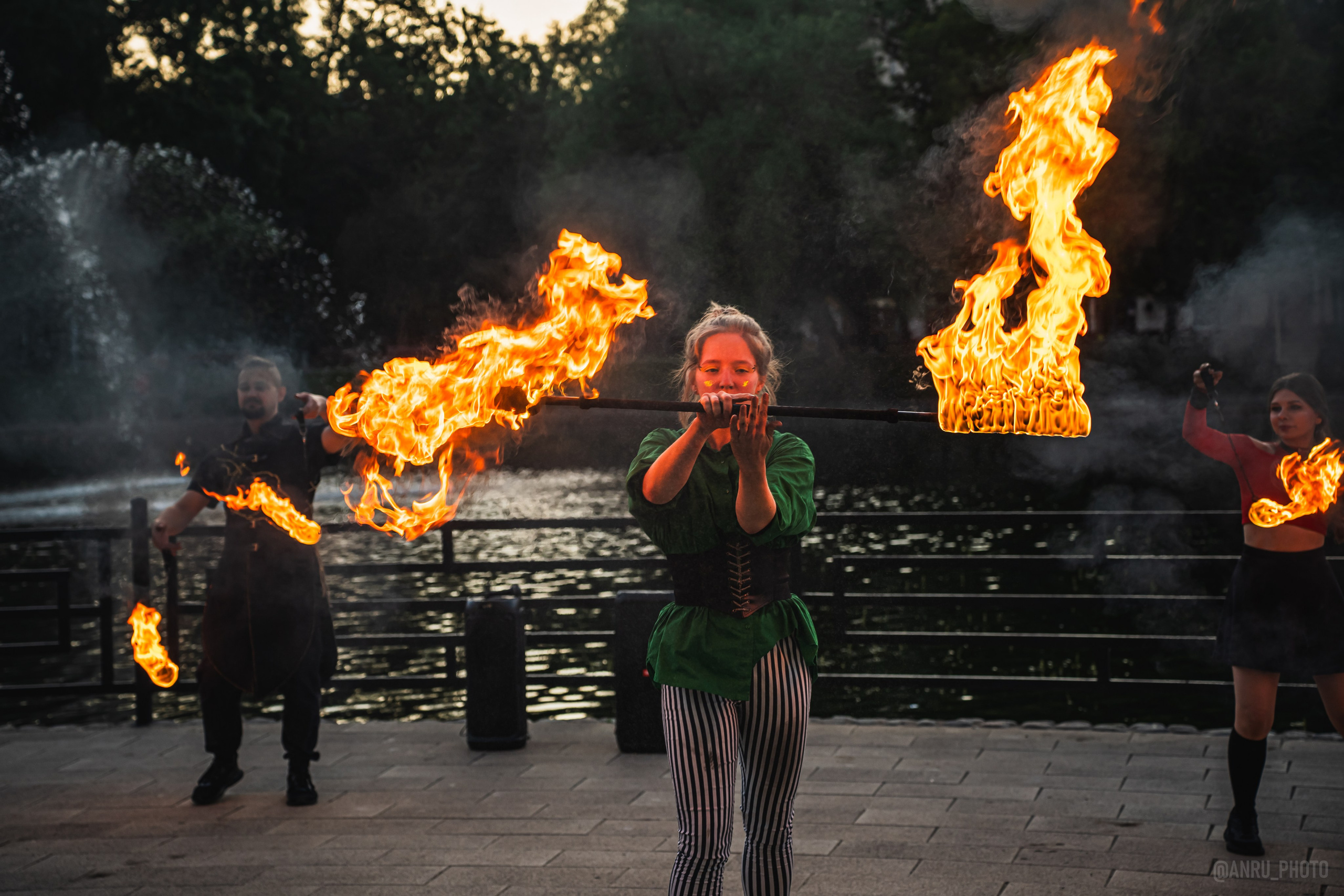 «FIRE FAMILY» Фаершоу. Репортажный фотограф Анастасия Рубцова