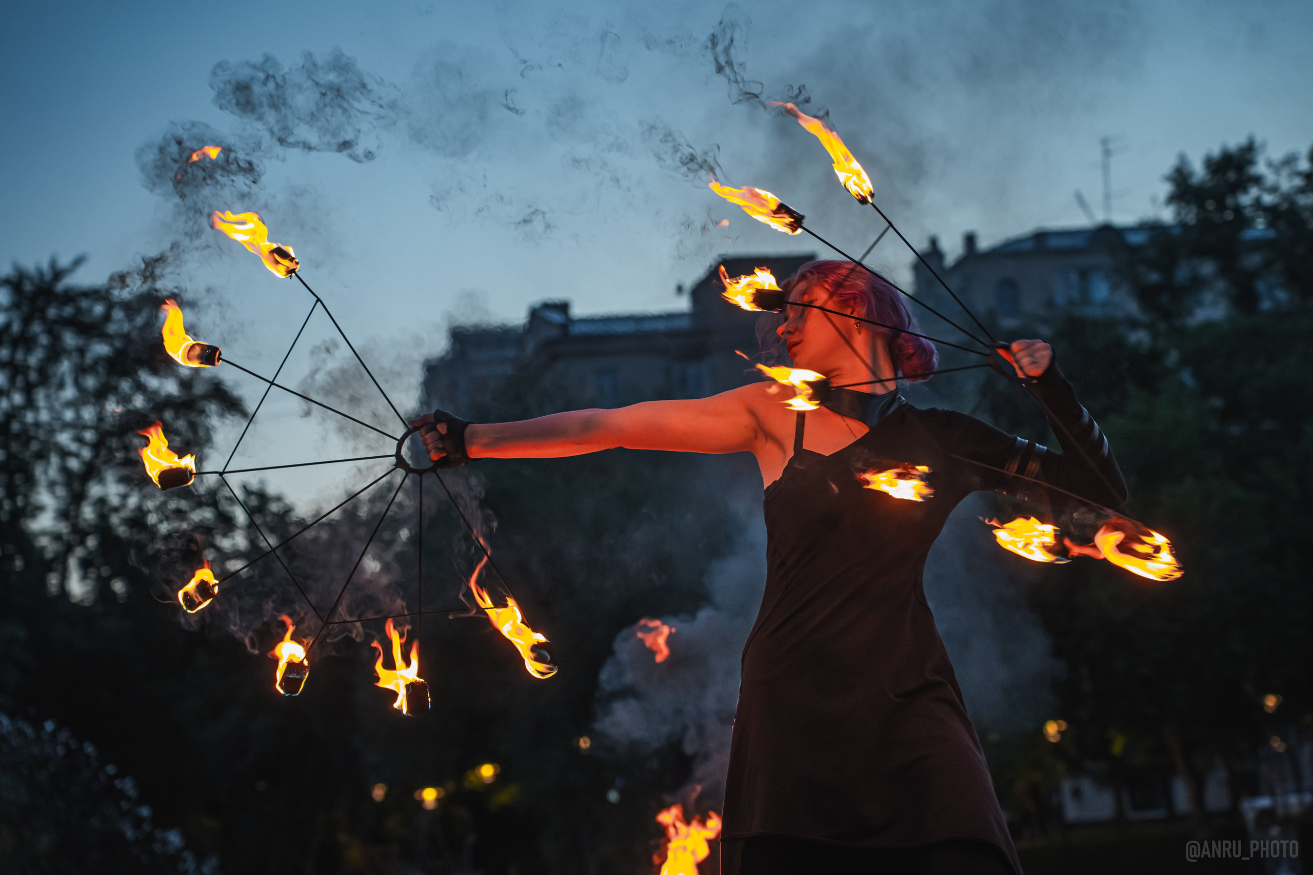 «FIRE FAMILY» Фаершоу. Репортажный фотограф Анастасия Рубцова