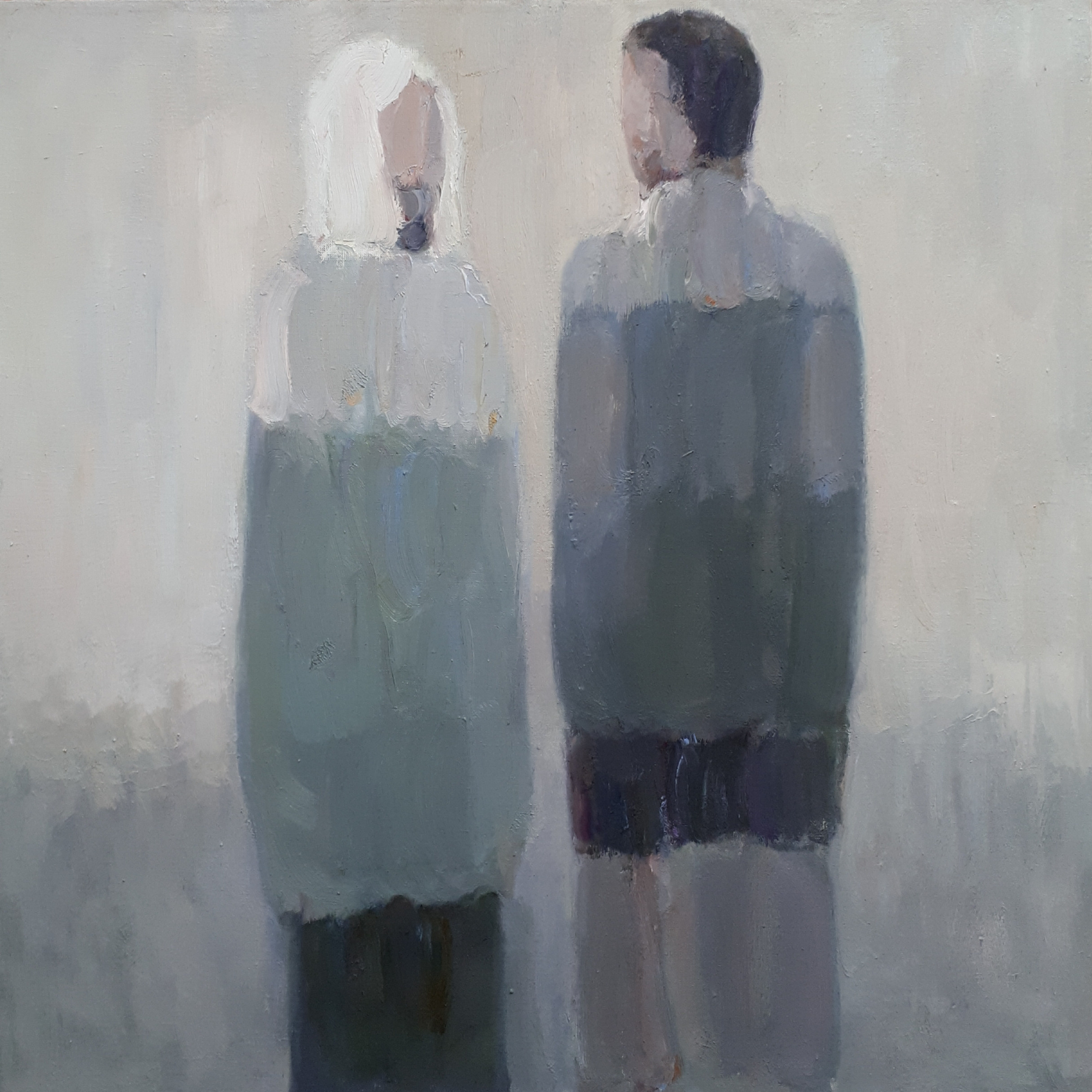 Встреча. Художник Алексей Никольский