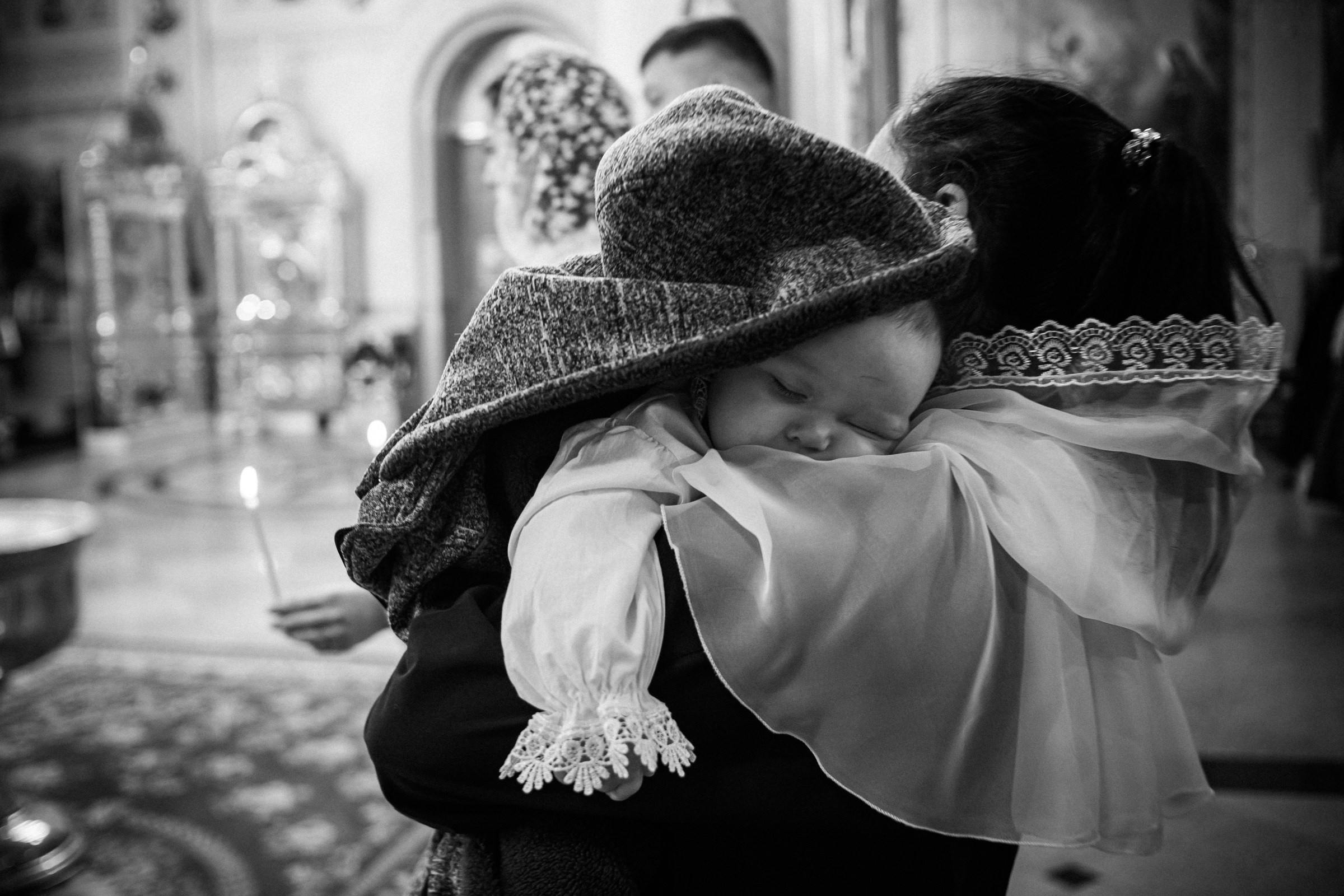 Крещение Виолетты. Семейный фотограф в Волгодонске Краченцева Анна