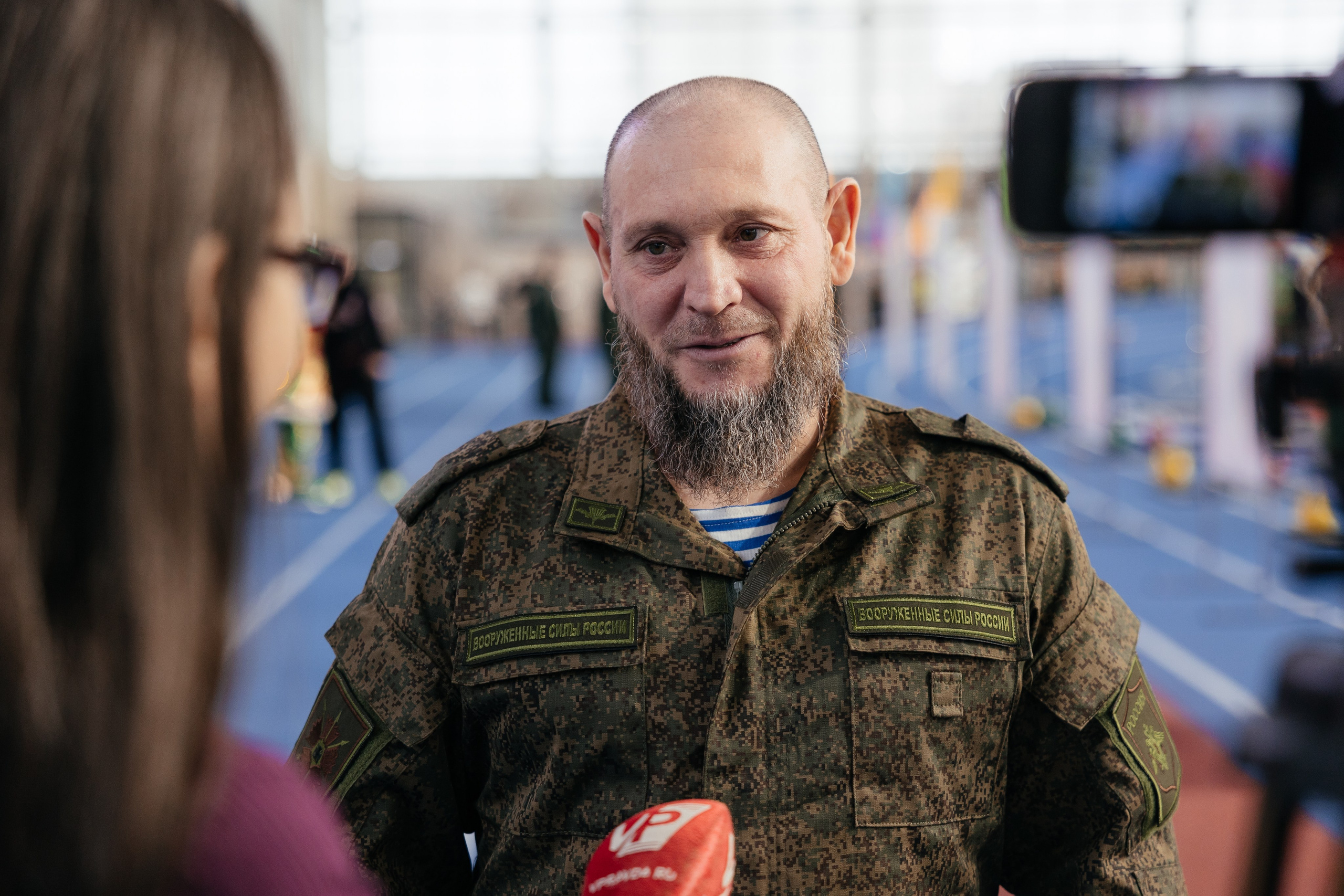 Манеж соревнования. Фотограф Крохин Олег