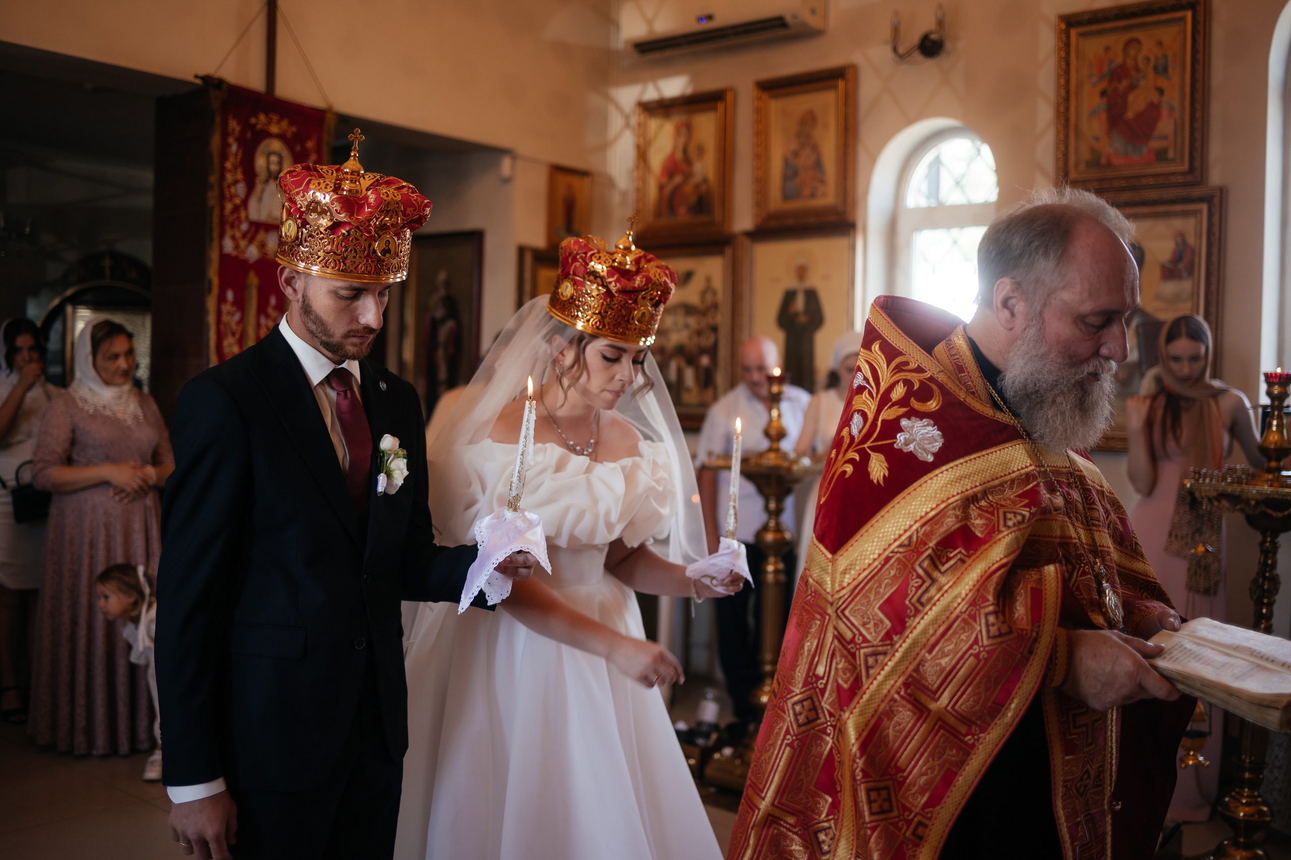 Венчание Аркадий Парасковья. Фотограф Крохин Олег