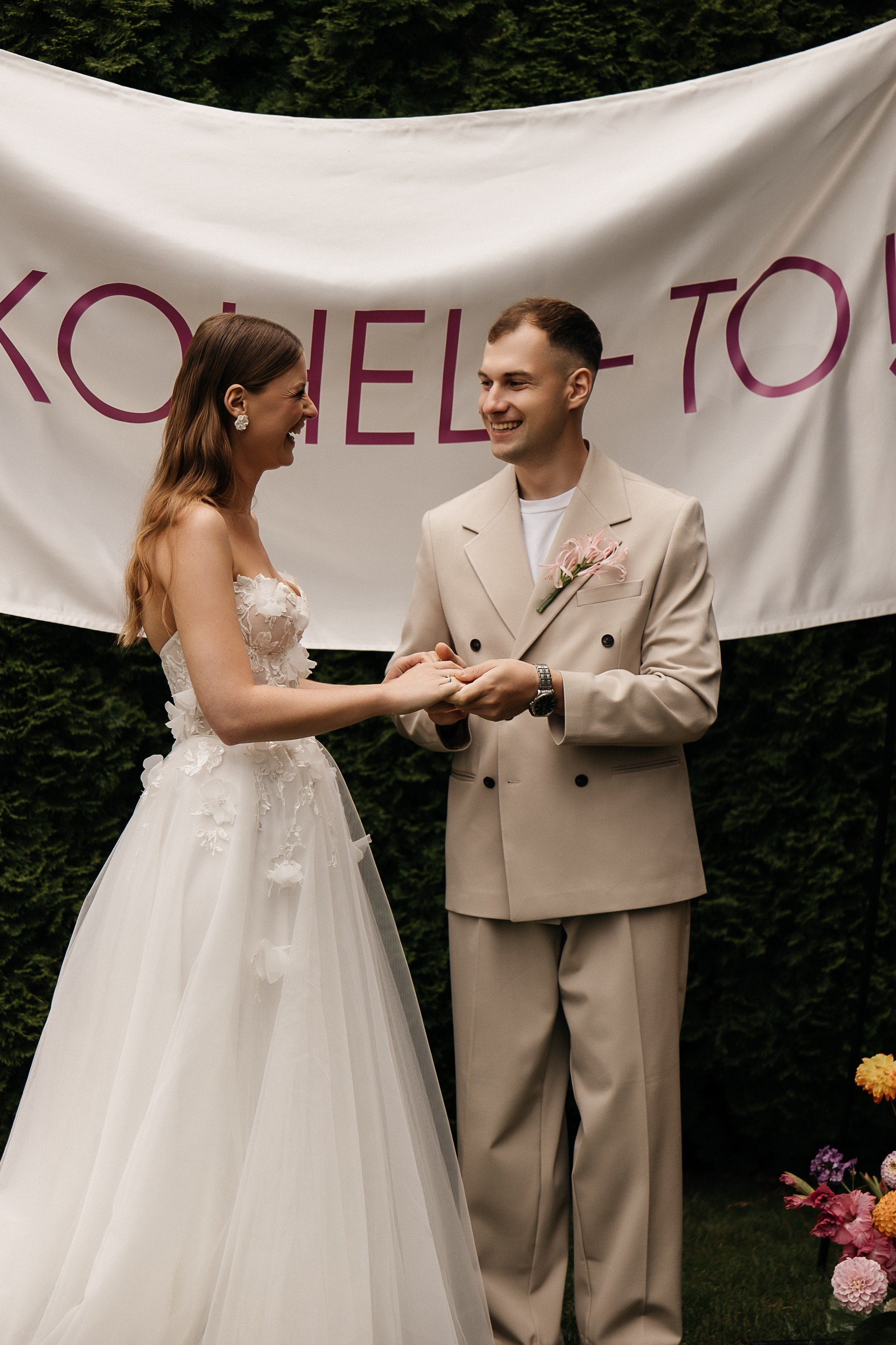 Свадебная церемония под открытым небом. Свадебный и семейный фотограф Виолетта Сидельникова. Краснодар, Россия, Беларусь, Европа