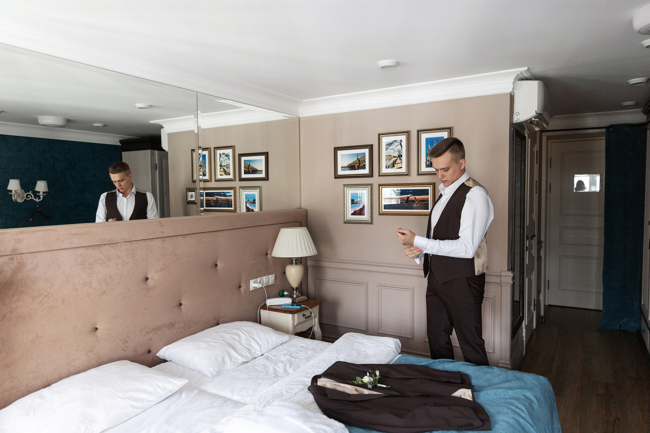 Свадебная фотосессия Ирины и Андрея. Свадебный и портретный фотограф в Санкт-Петербурге Надежда Чечулина