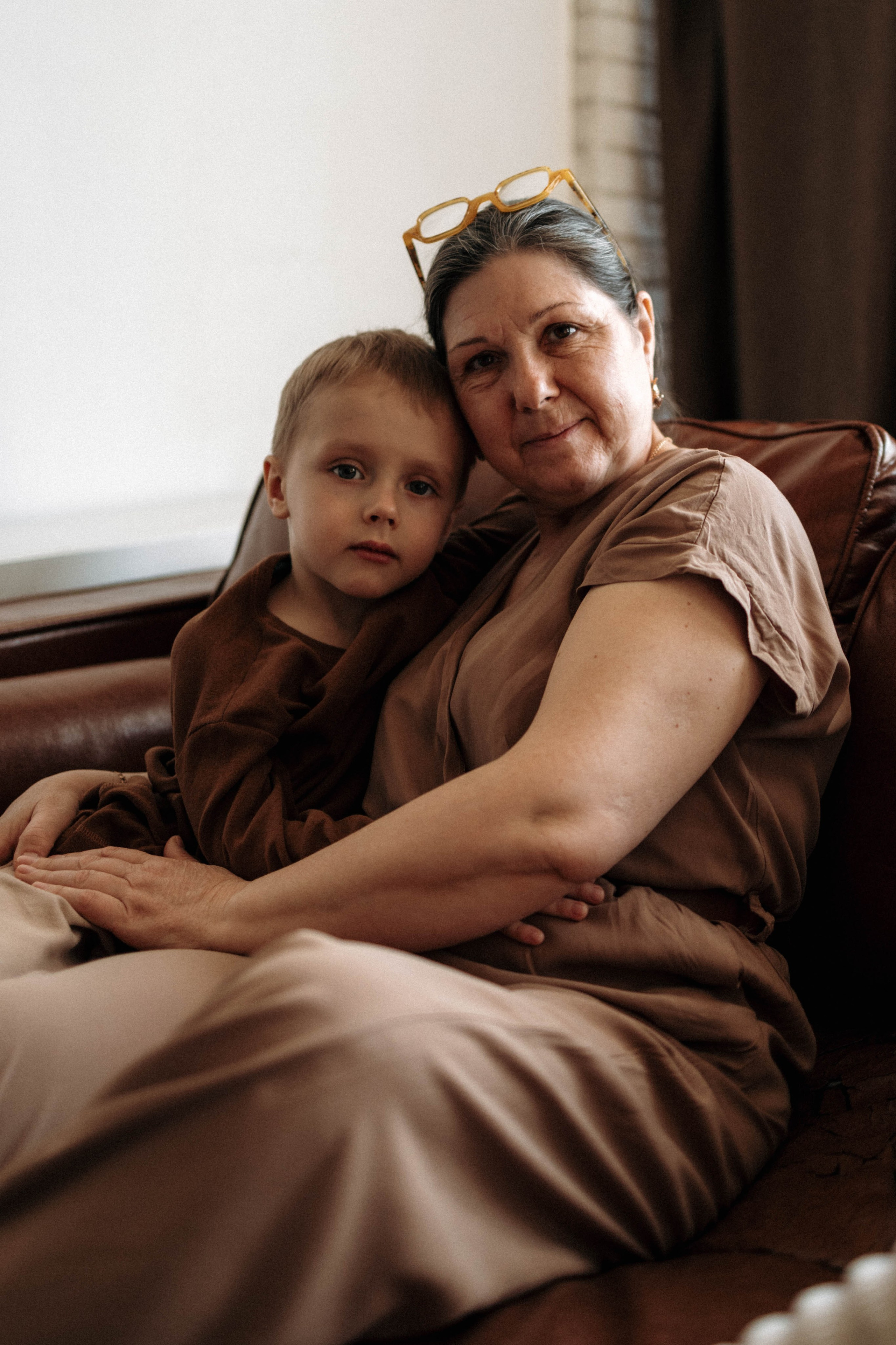 Студийная съемка большой семьи. Семейный и детский фотограф в Москве Маргарита Сереброва