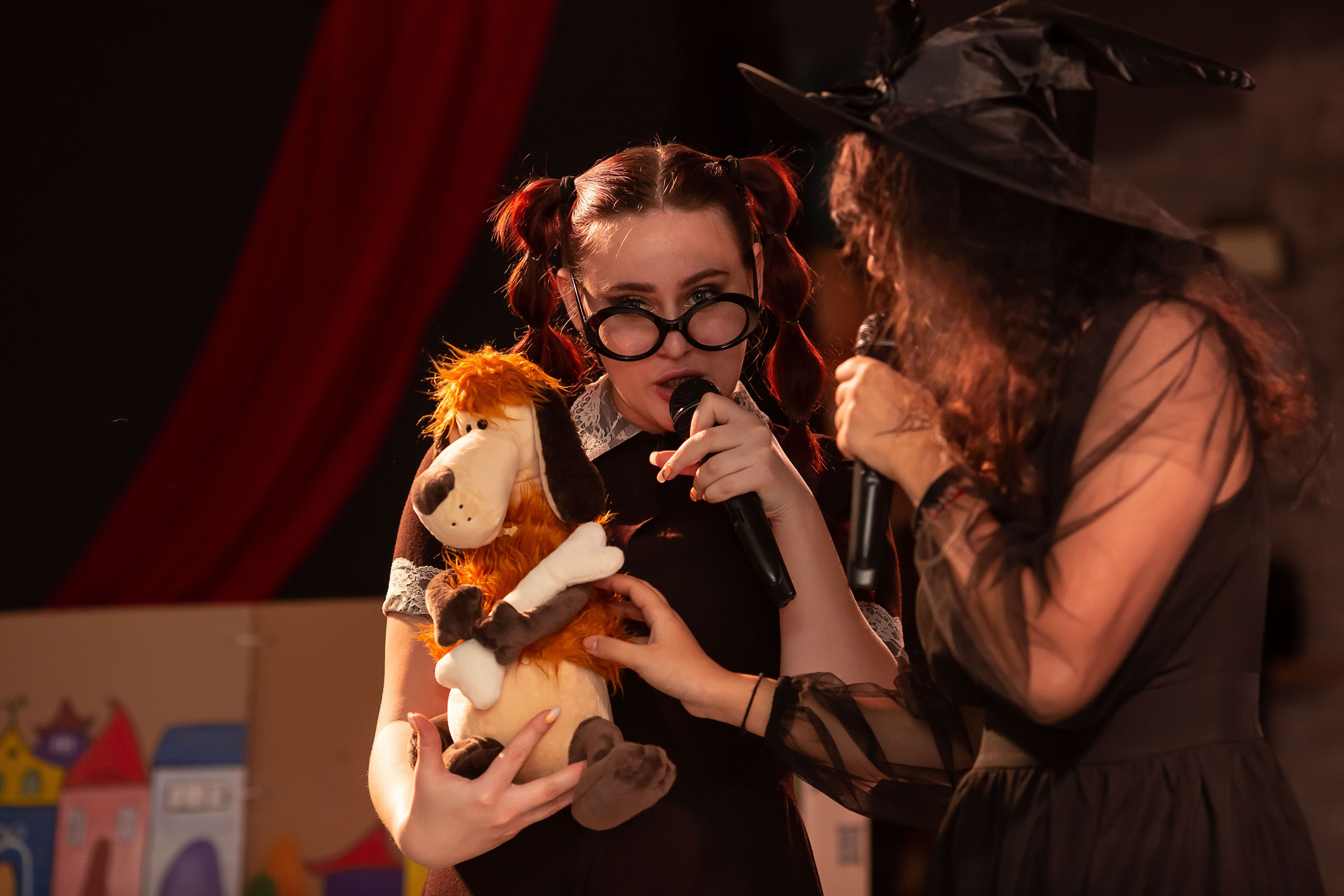 Верхом на помеле спектакль интерактивный. Семейный и детский фотограф Анна Петракова