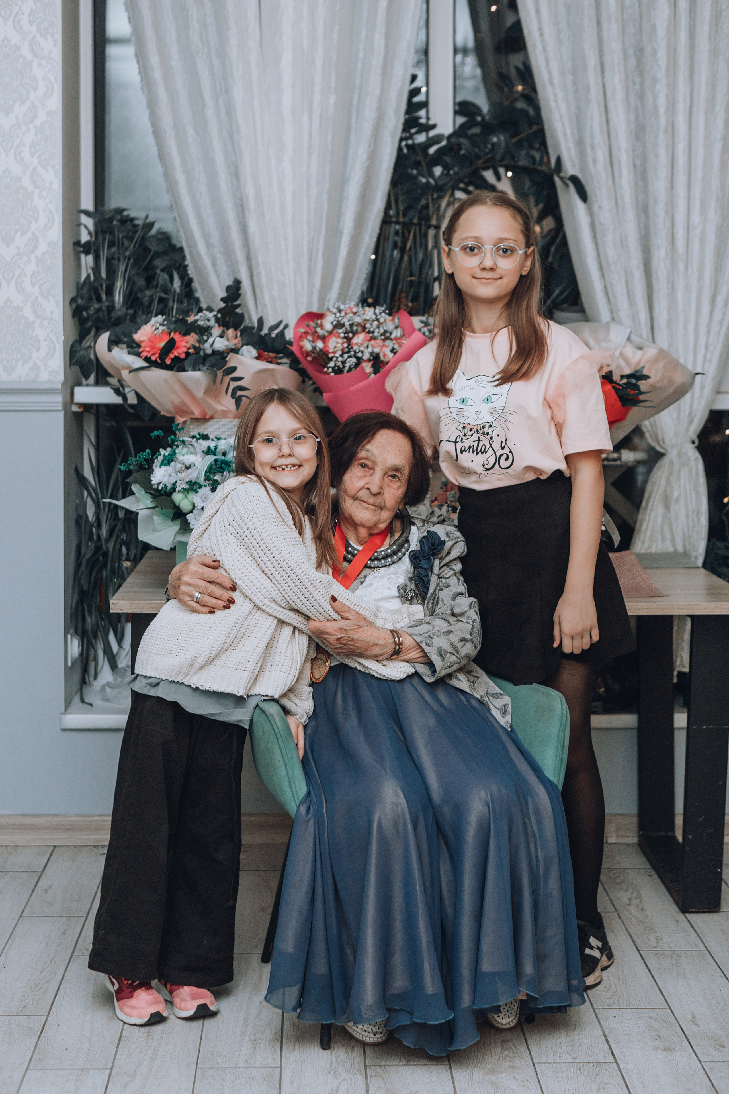 90-летний юбилей Сары Вагаповны. Фотограф в Санкт — Петербурге Анна Конофало