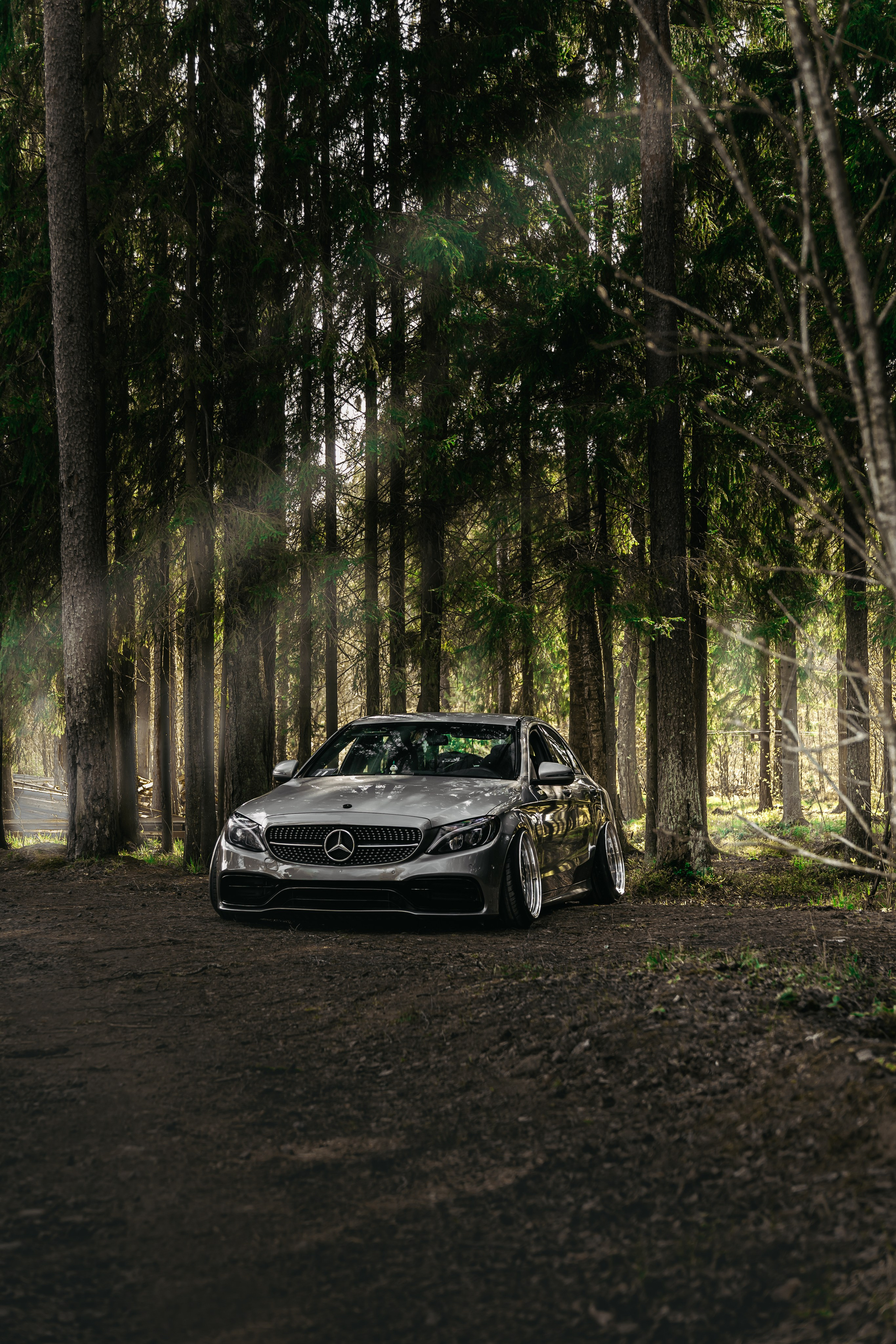Mercedes benz stance. Opasnophoto