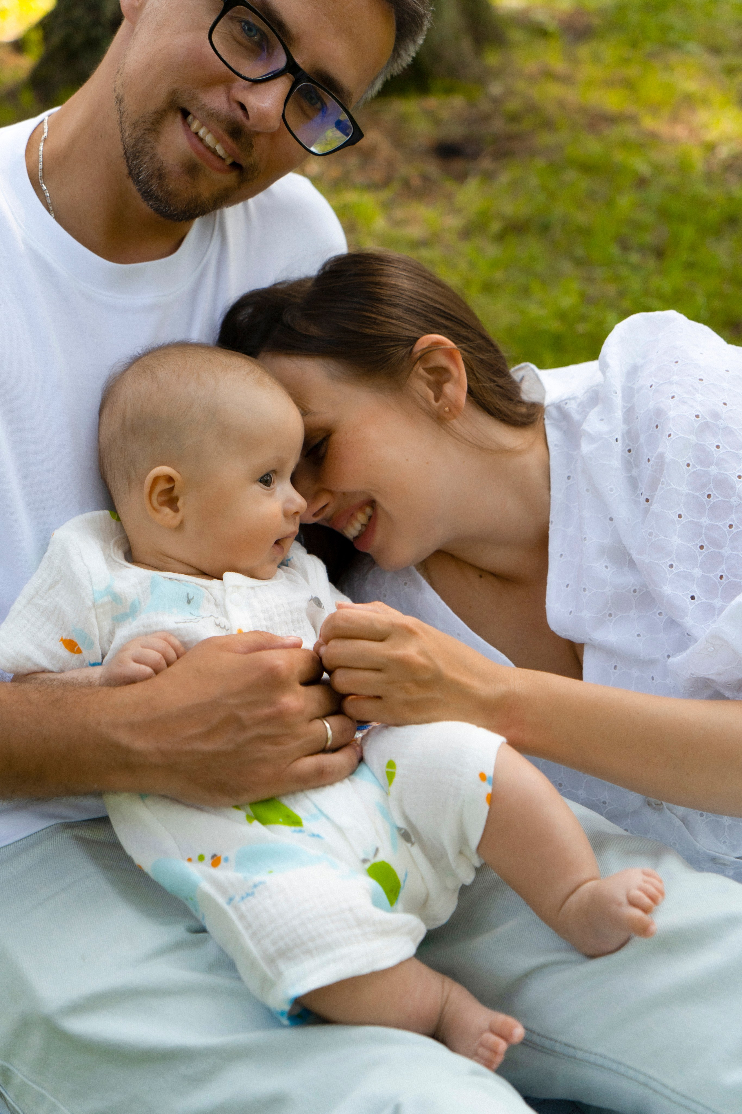 Семейная фотосессия в парке в Санкт-Петербурге для Вероники, Жени и Андрюши. Светлана Гопанюк. Портретный фотограф. Санкт-Петербург. СПб