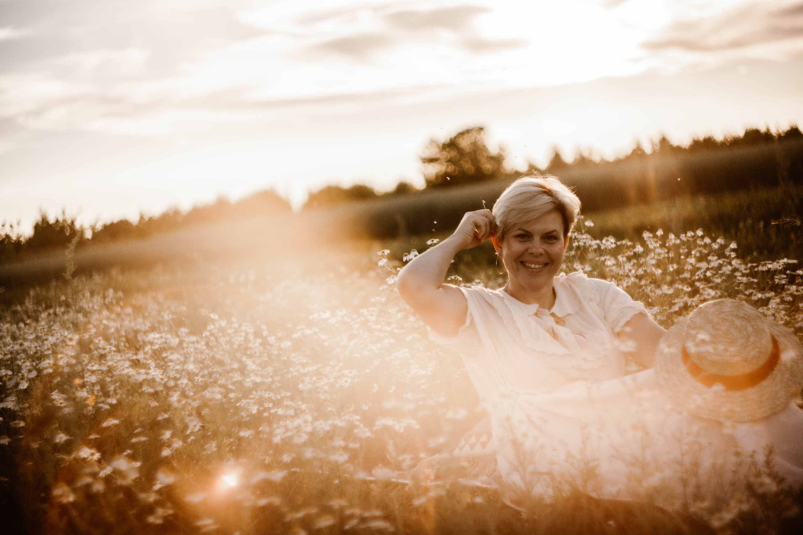 Анна на закате. Фотограф в Нижнем Новгороде
