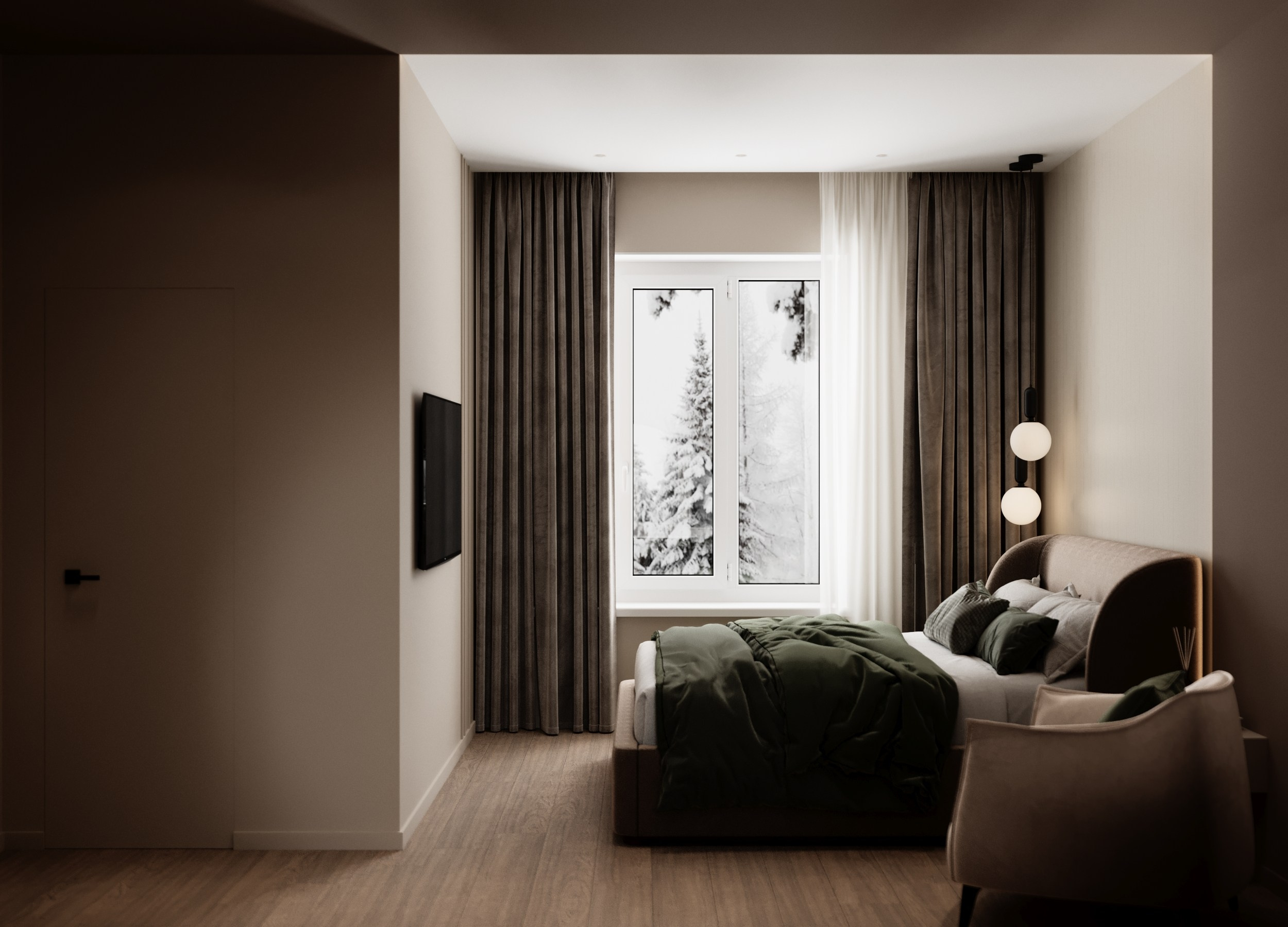 Дом Большие кабаны 100 м². Дизайнер интерьера квартир и частных домов в Казани