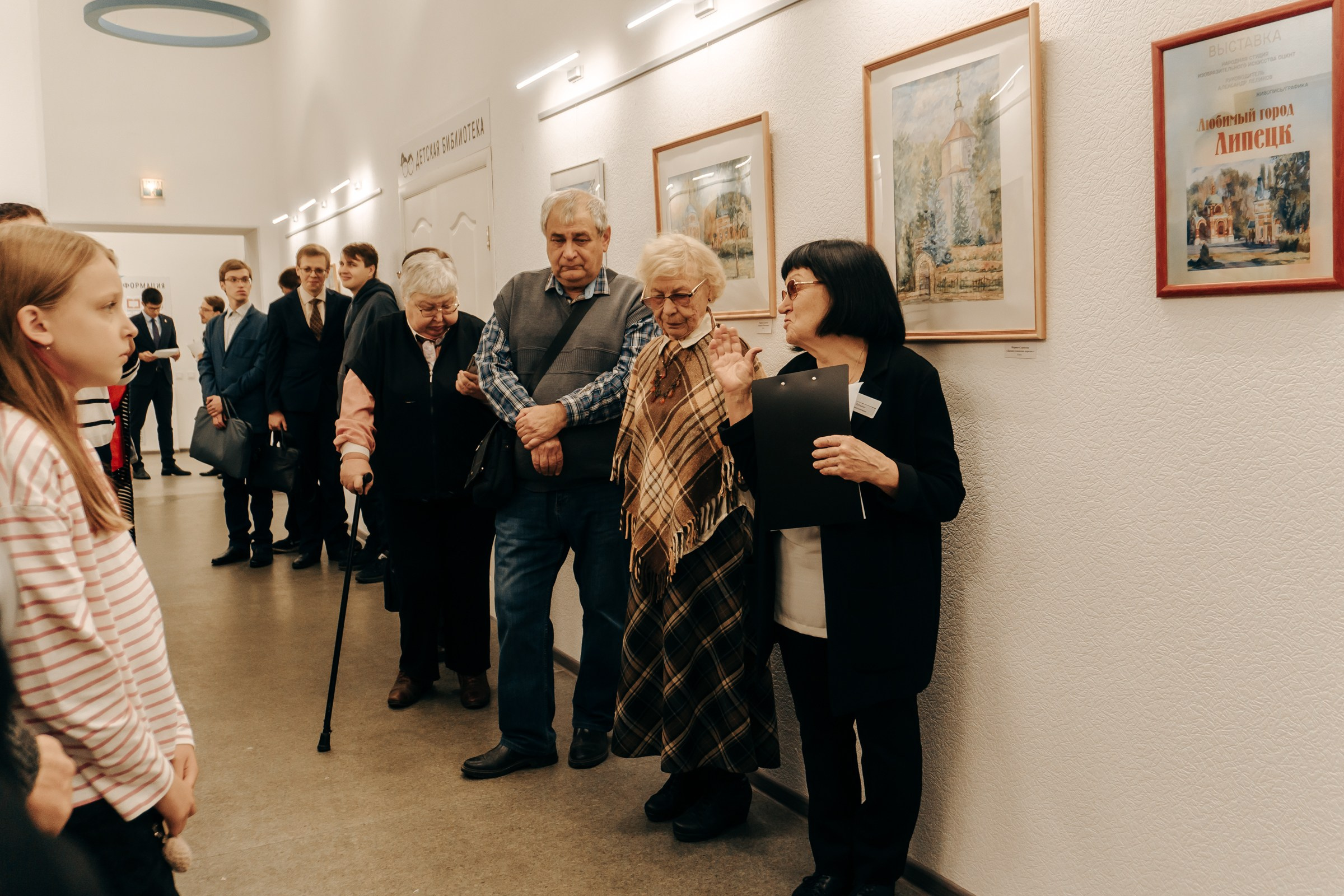 Открытие Бартеневской библиотеки