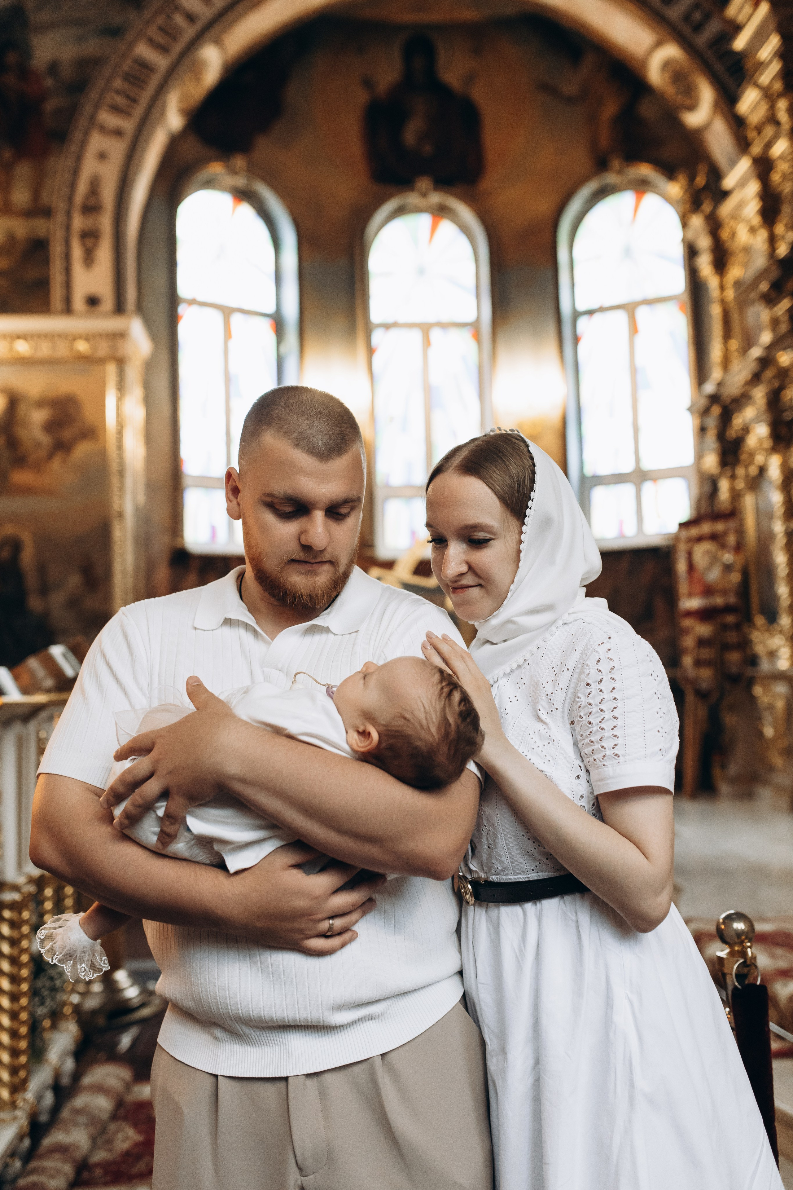 Крещение Сашеньки. Самый теплый фотограф в Краснодаре Рябоконь Ксения