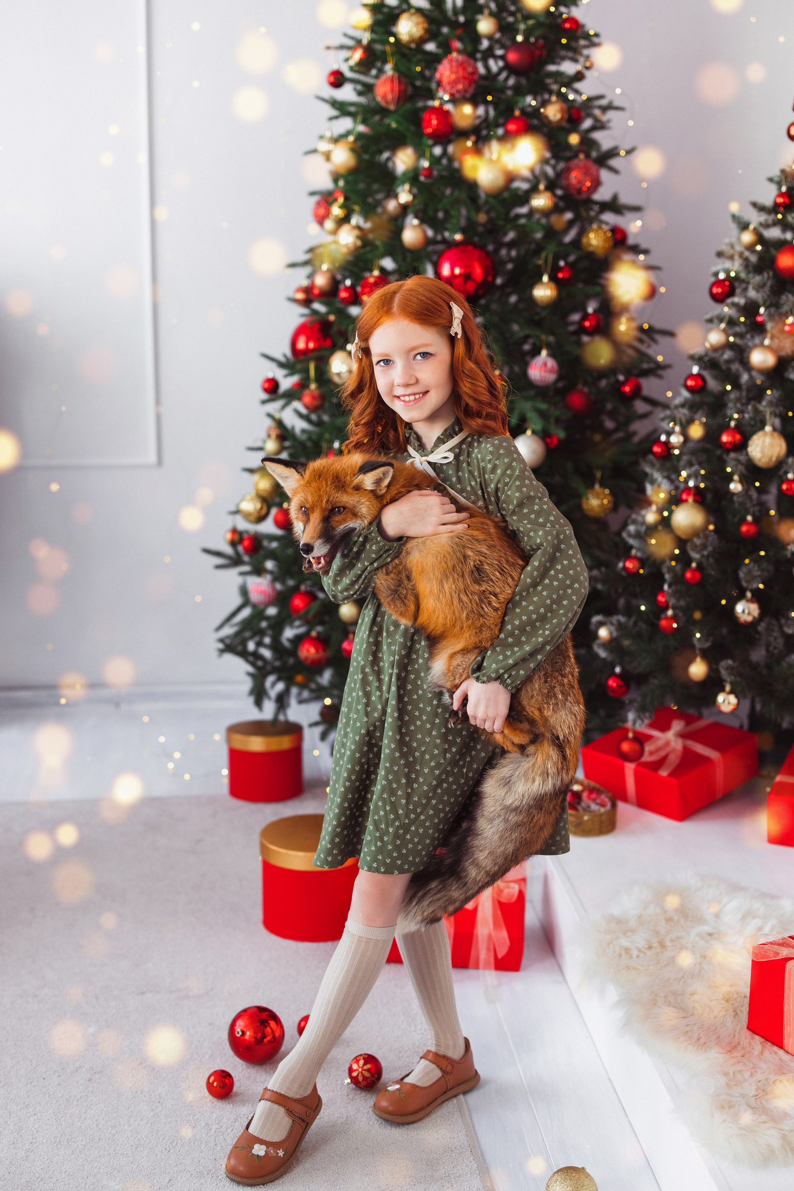 Фотостудия «Мастерская», с лисом. Семейный и детский фотограф в Краснодаре Анна Трашкова