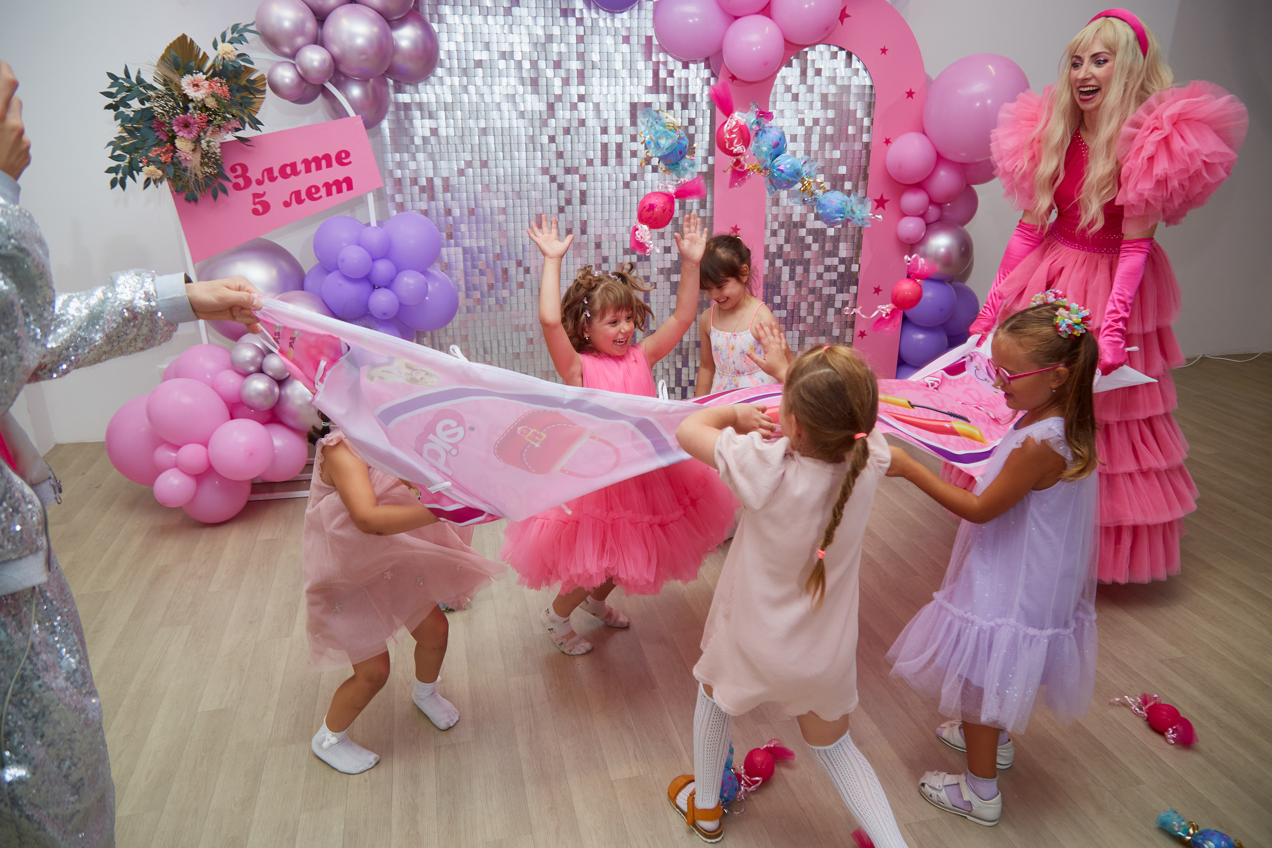 Барби. Детский праздник. Злате 5 лет. Свадебный фотограф Москва и Московская область Борисов Сергей