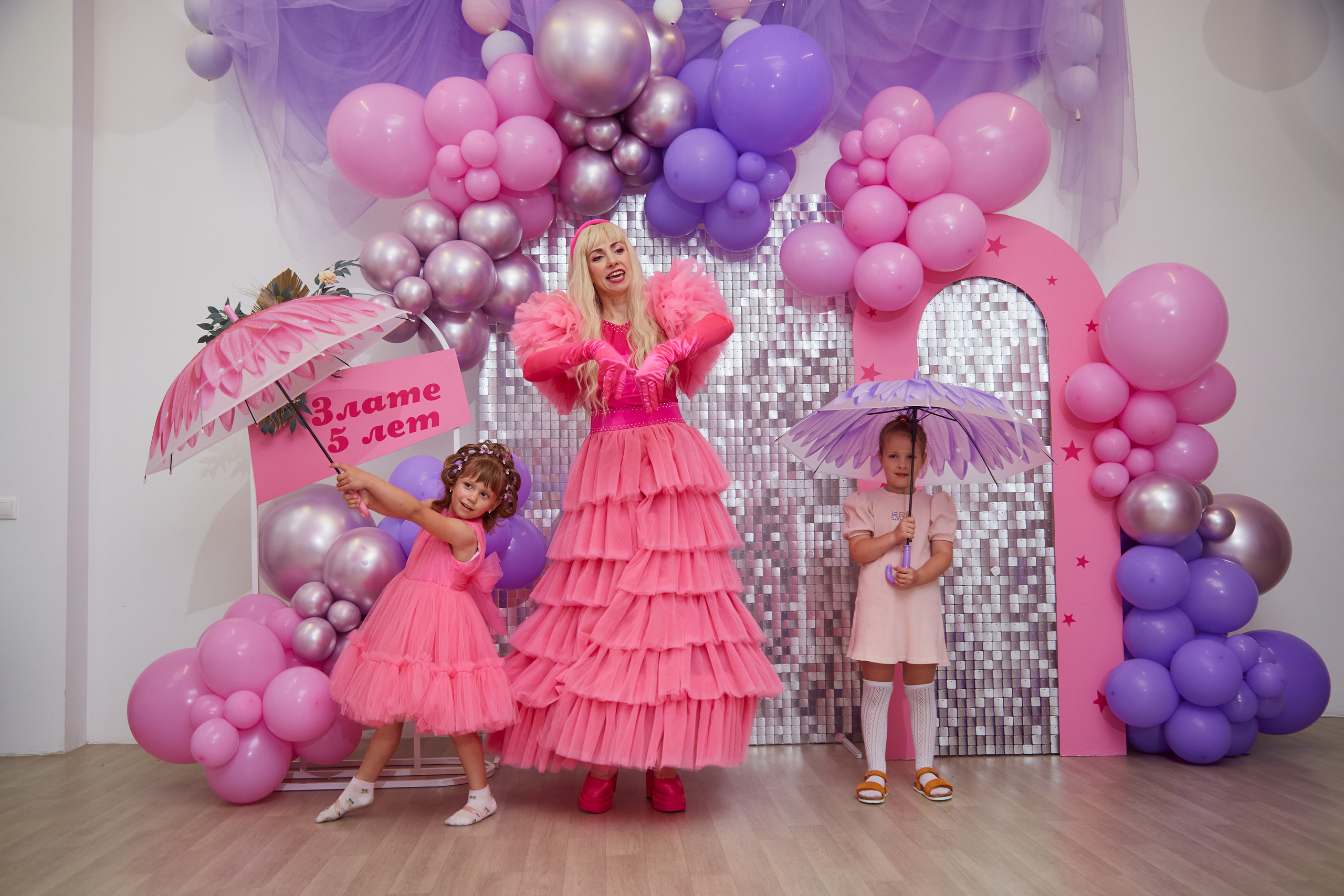Барби. Детский праздник. Злате 5 лет. Свадебный фотограф Москва и Московская область Борисов Сергей