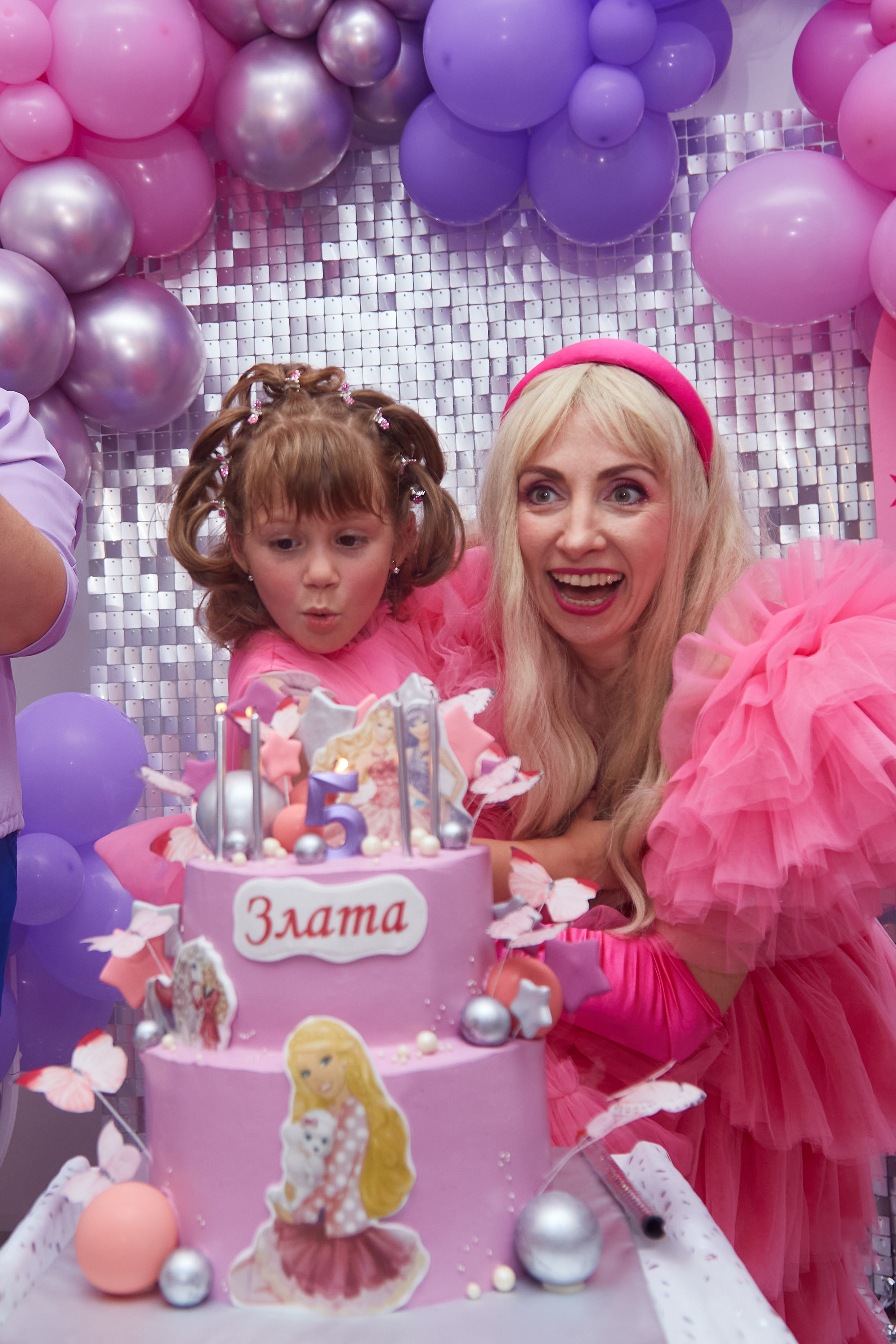 Барби. Детский праздник. Злате 5 лет. Свадебный фотограф Москва и Московская область Борисов Сергей