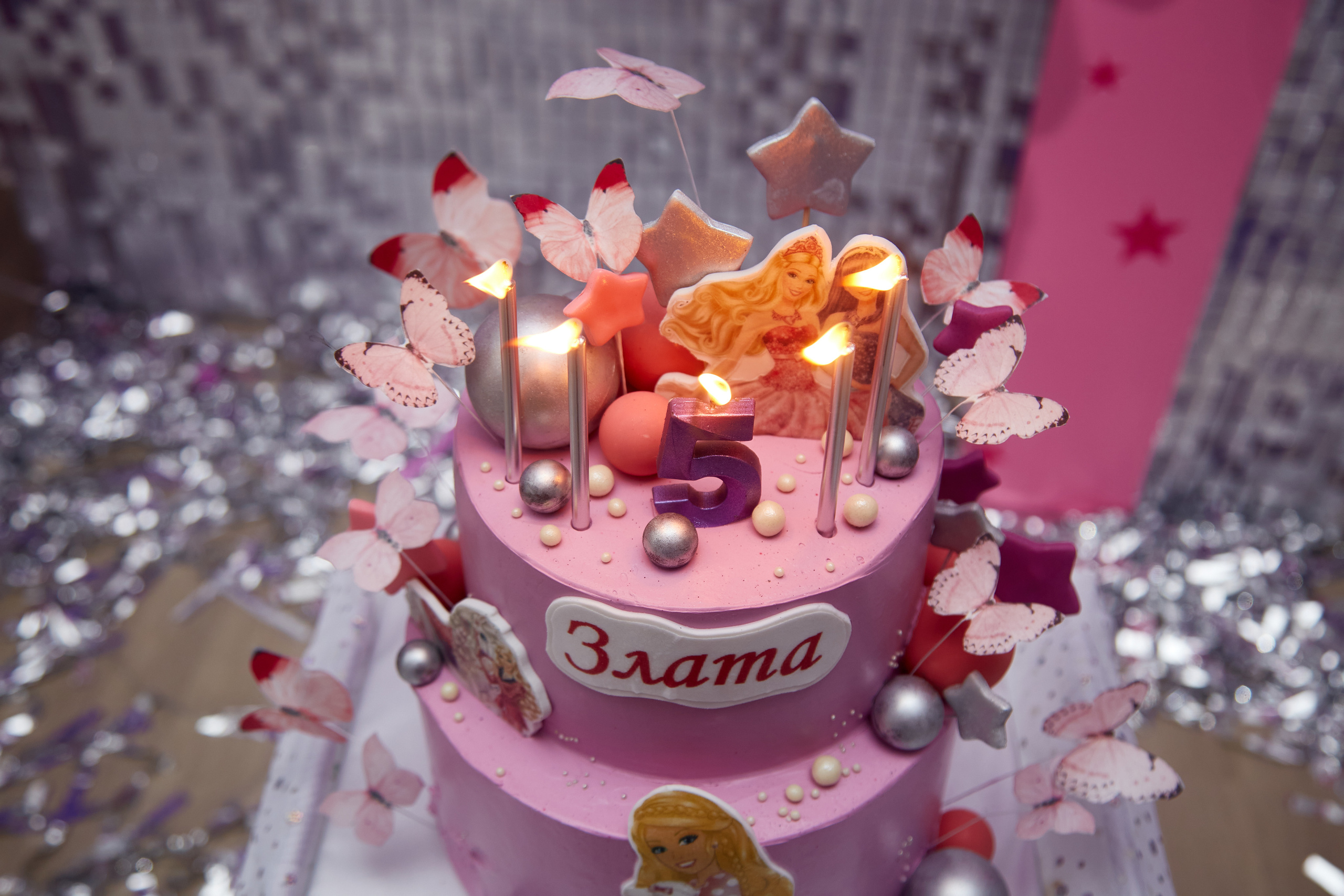 Барби. Детский праздник. Злате 5 лет. Свадебный фотограф Москва и Московская область Борисов Сергей