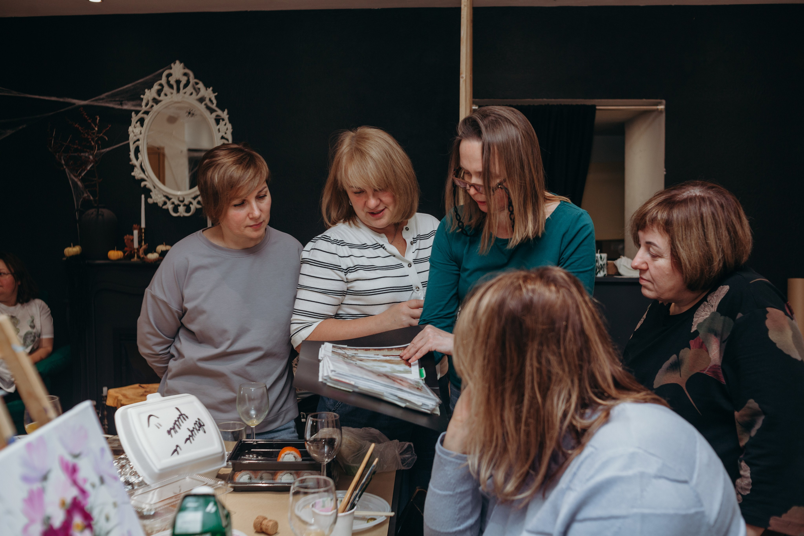 Мастер-класс по живописи. Семейный фотограф во Всеволожске и Санкт-Петербурге Юлия Капустина