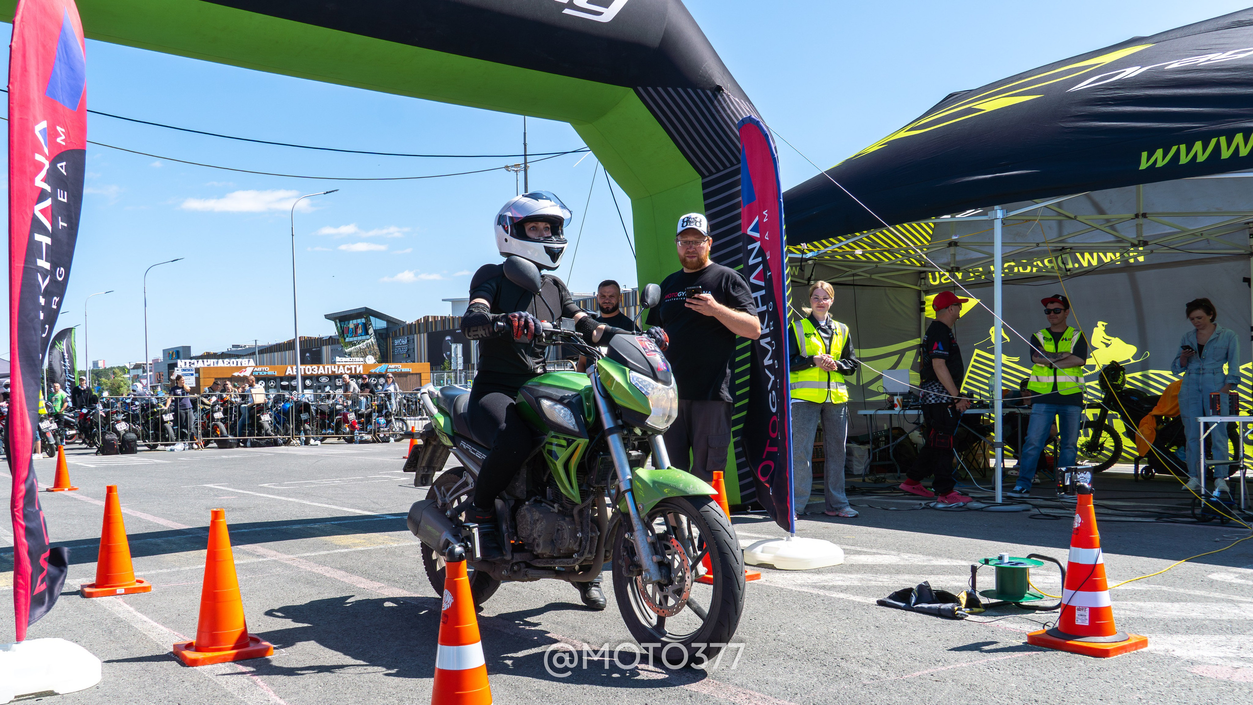 Motogymkhana CUP 1 Ekat 2025. Moto377