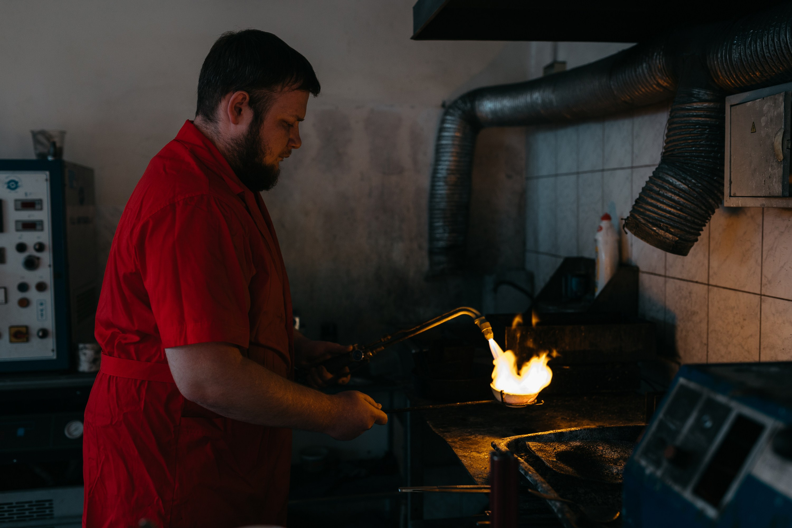 Промышленный репортаж ювелирного производства. Фотограф Олег Сотник