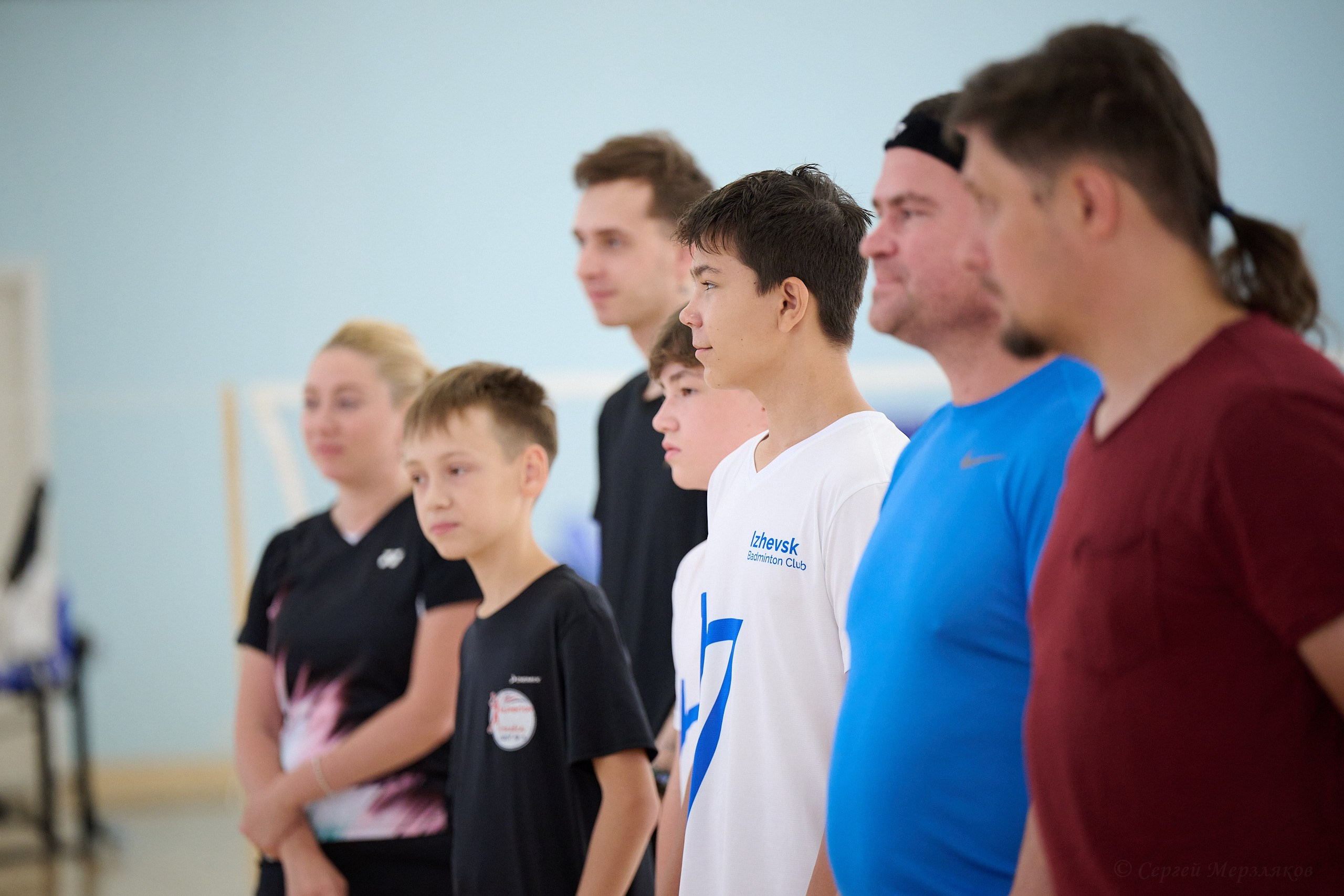 Бадминтон. Мастер-класс Любови Сухановой. Ижевск. 20.07.2024. Спортивный репортажный фотограф в Ижевске Сергей Мерзляков