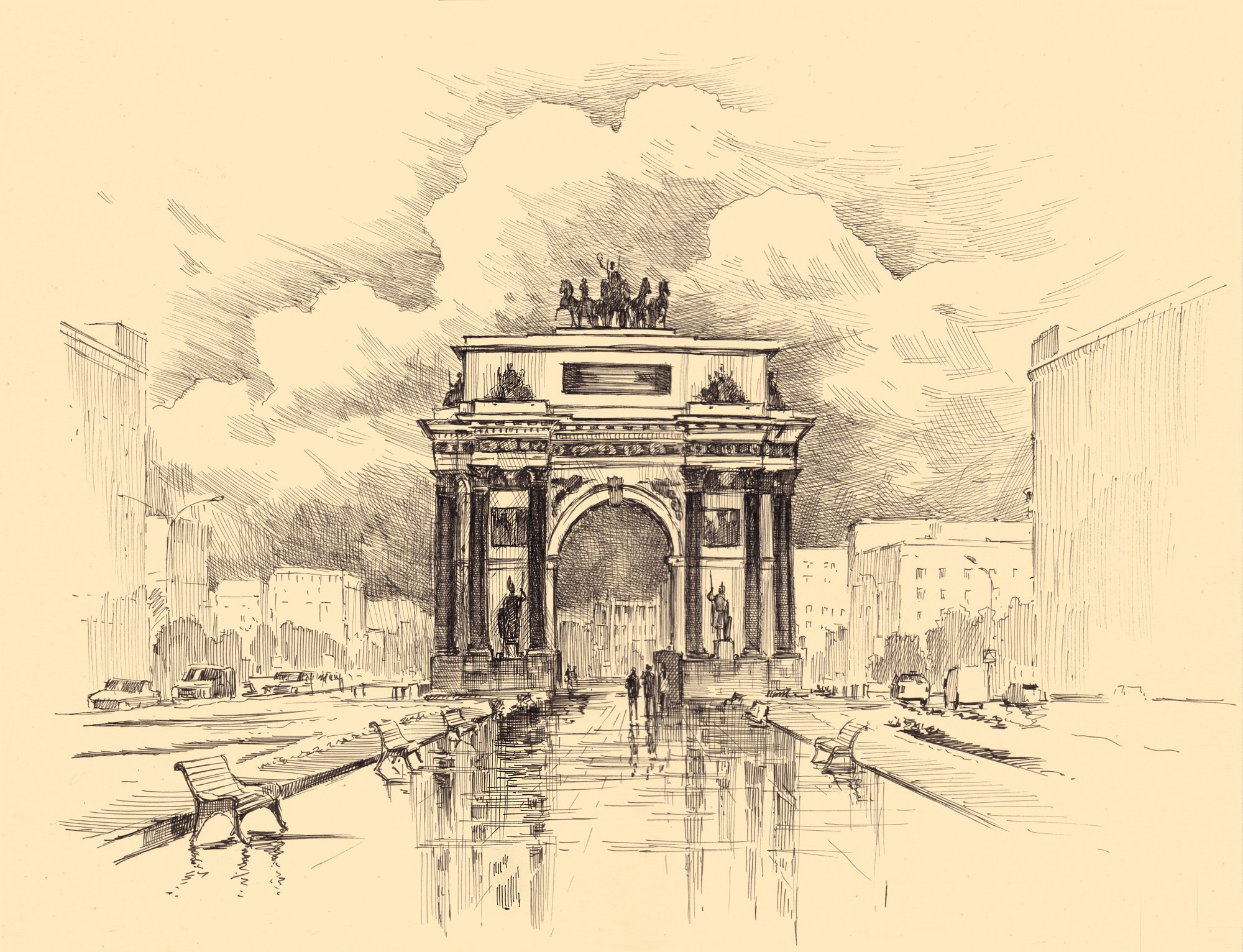 Москва 2018-2019. Художник Александр Петрунин