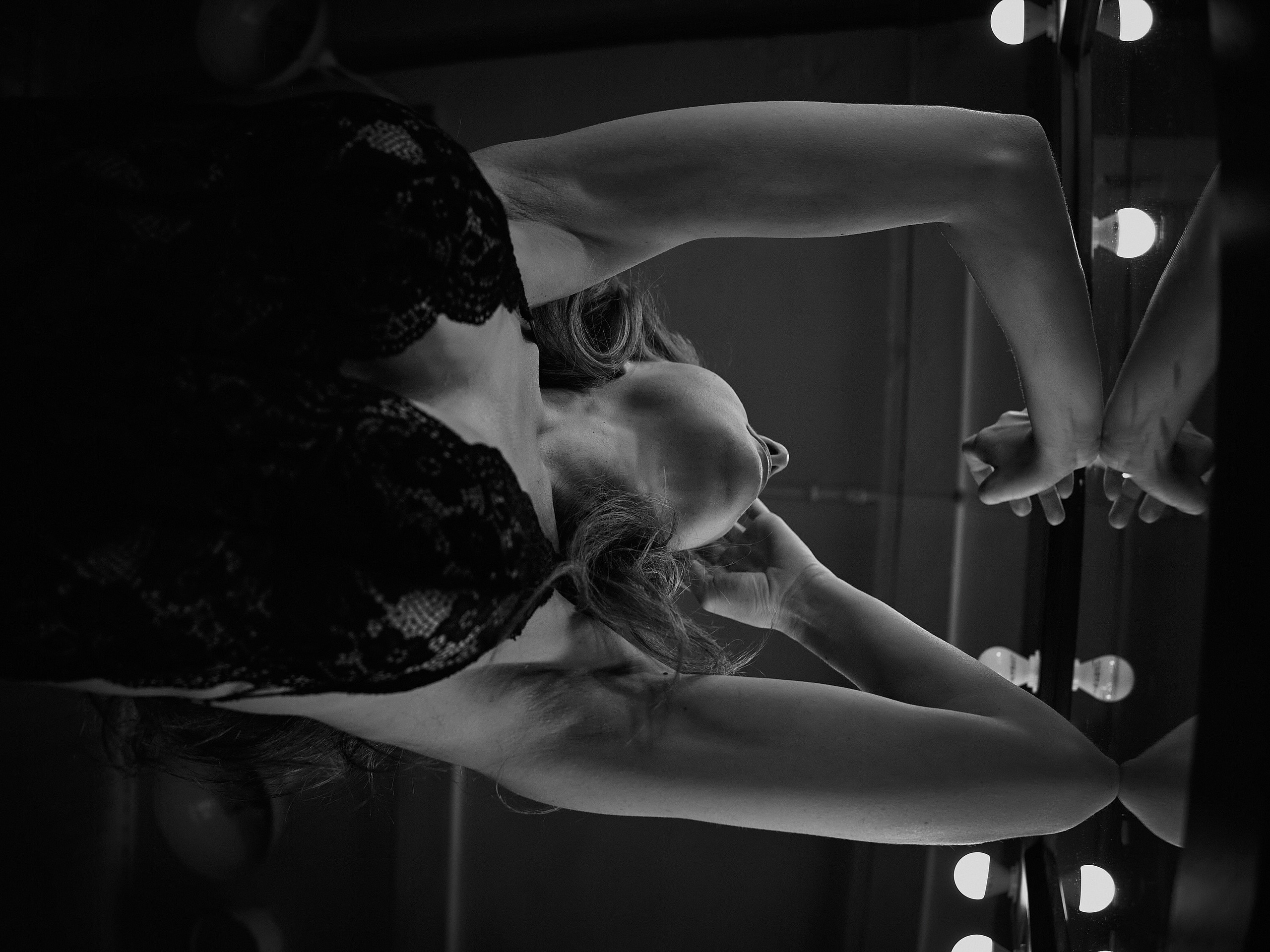 Будуарная фотосессия Воронеж. Стиль Энни Лейбовиц