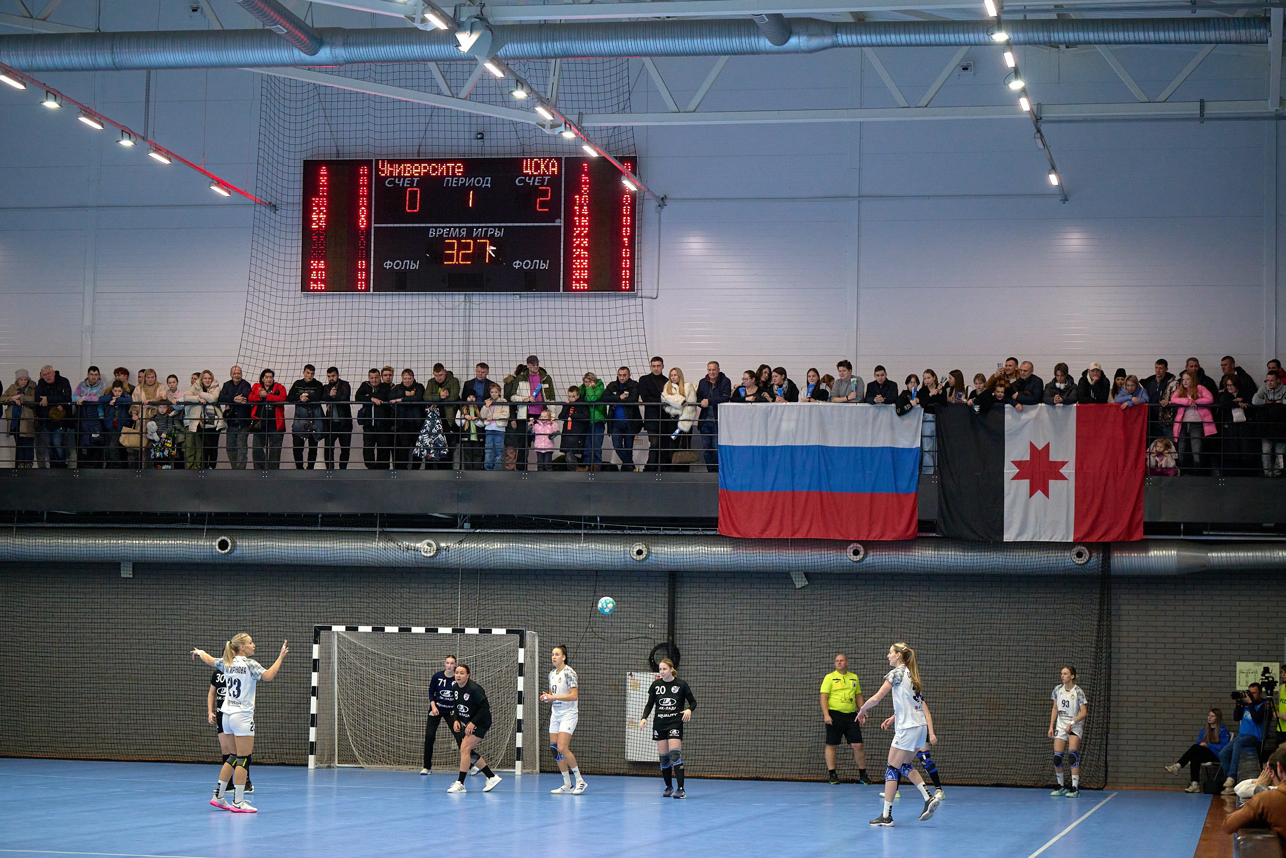 Гандбол. OLIMPBET Суперлига. «Университет» — «ЦСКА». Спортивный репортажный фотограф в Ижевске Сергей Мерзляков