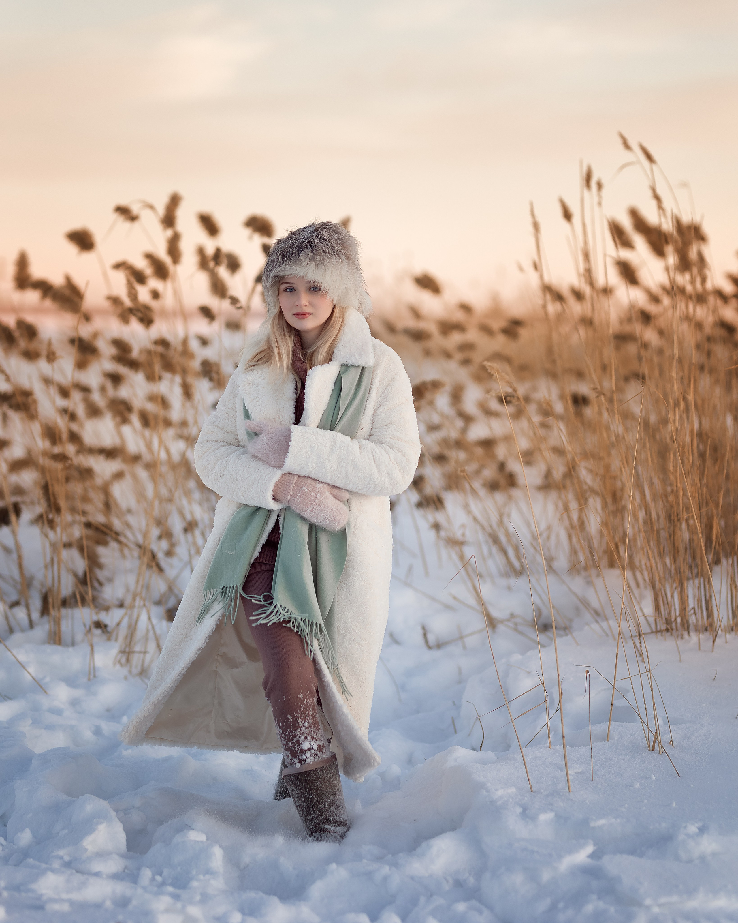 Зимняя съемка. Детский и семейный фотограф в Челябинске Мандрикова Светлана