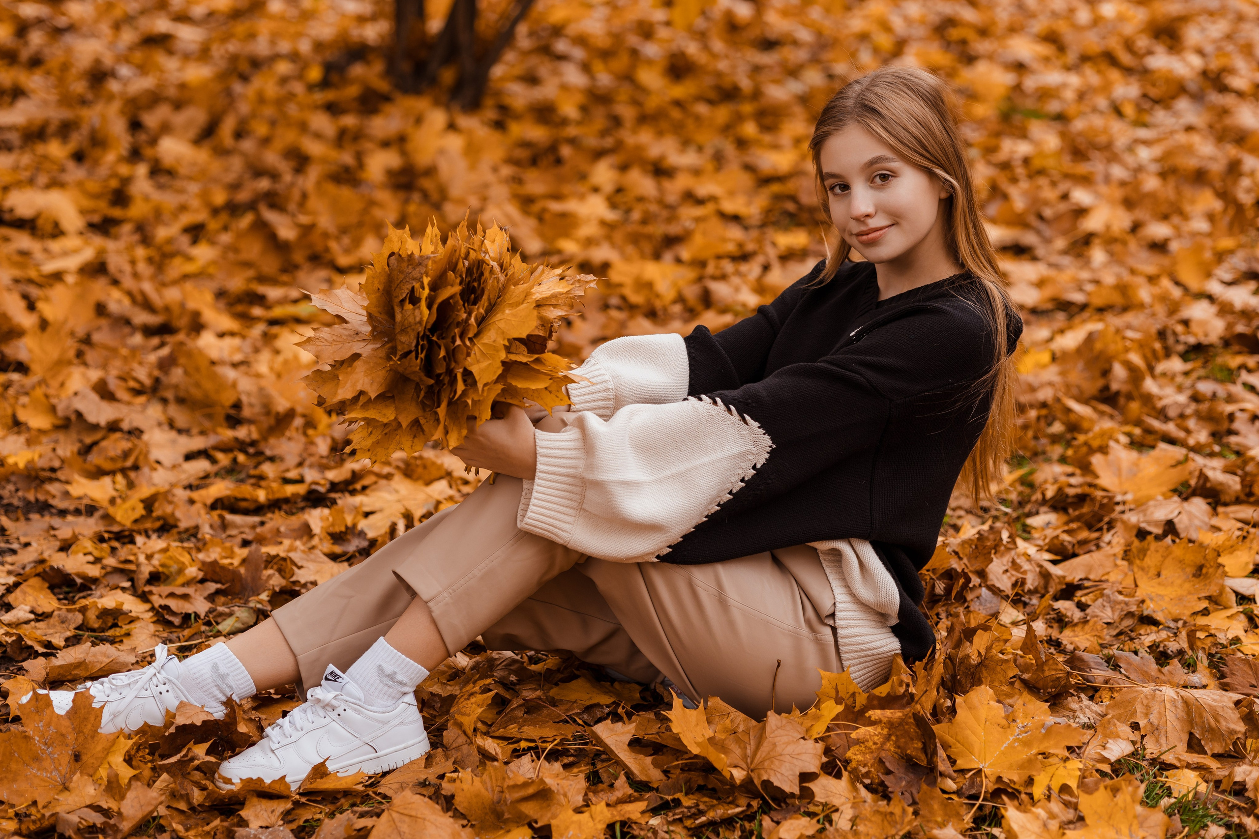 Семейная, золотая осень. Фотограф в Калининграде свадебная фотография, репортажная, фотосессии