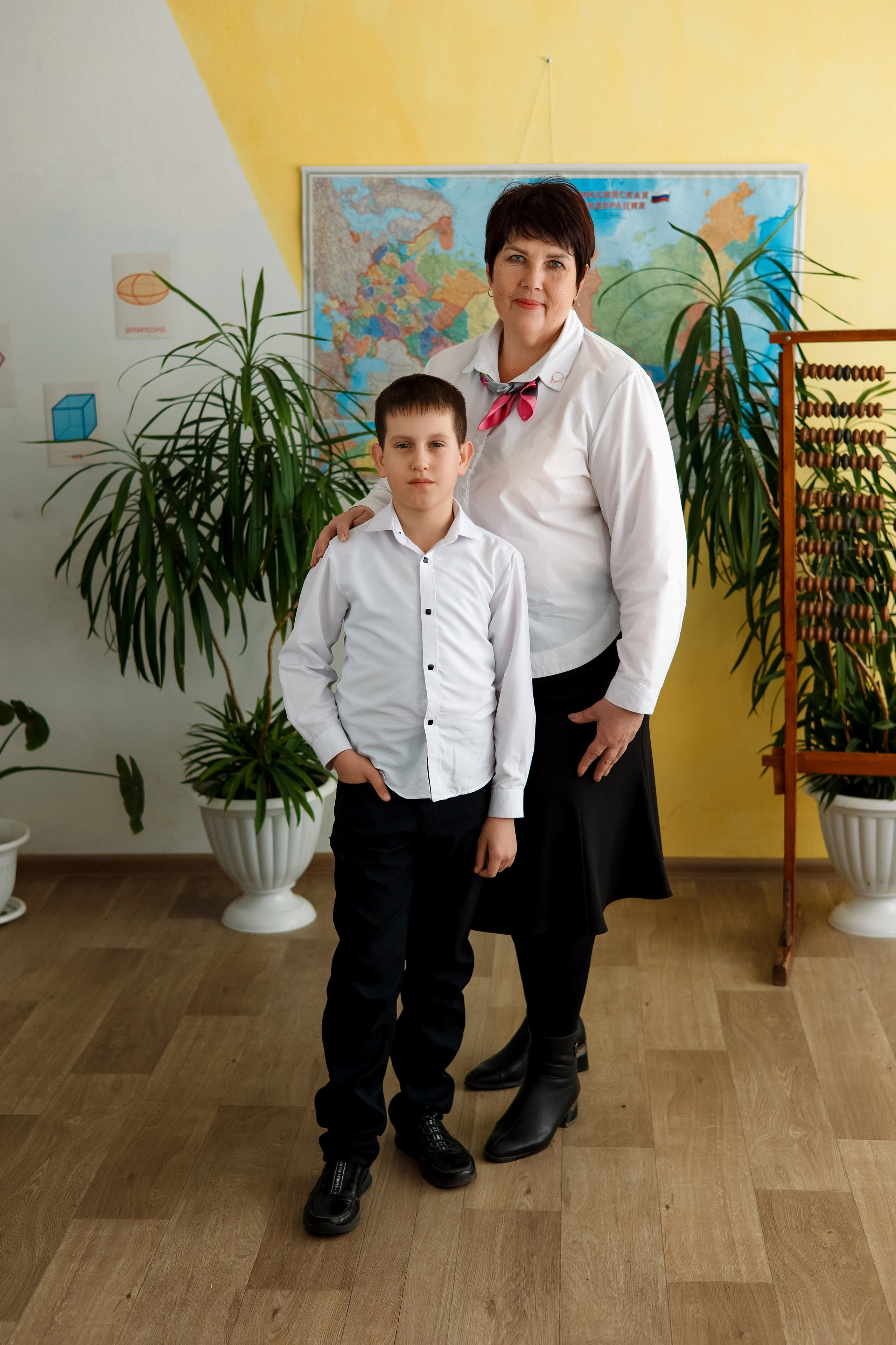 4 класс с. Барабаш. Фотограф Любовь Корниенко, Примоский край