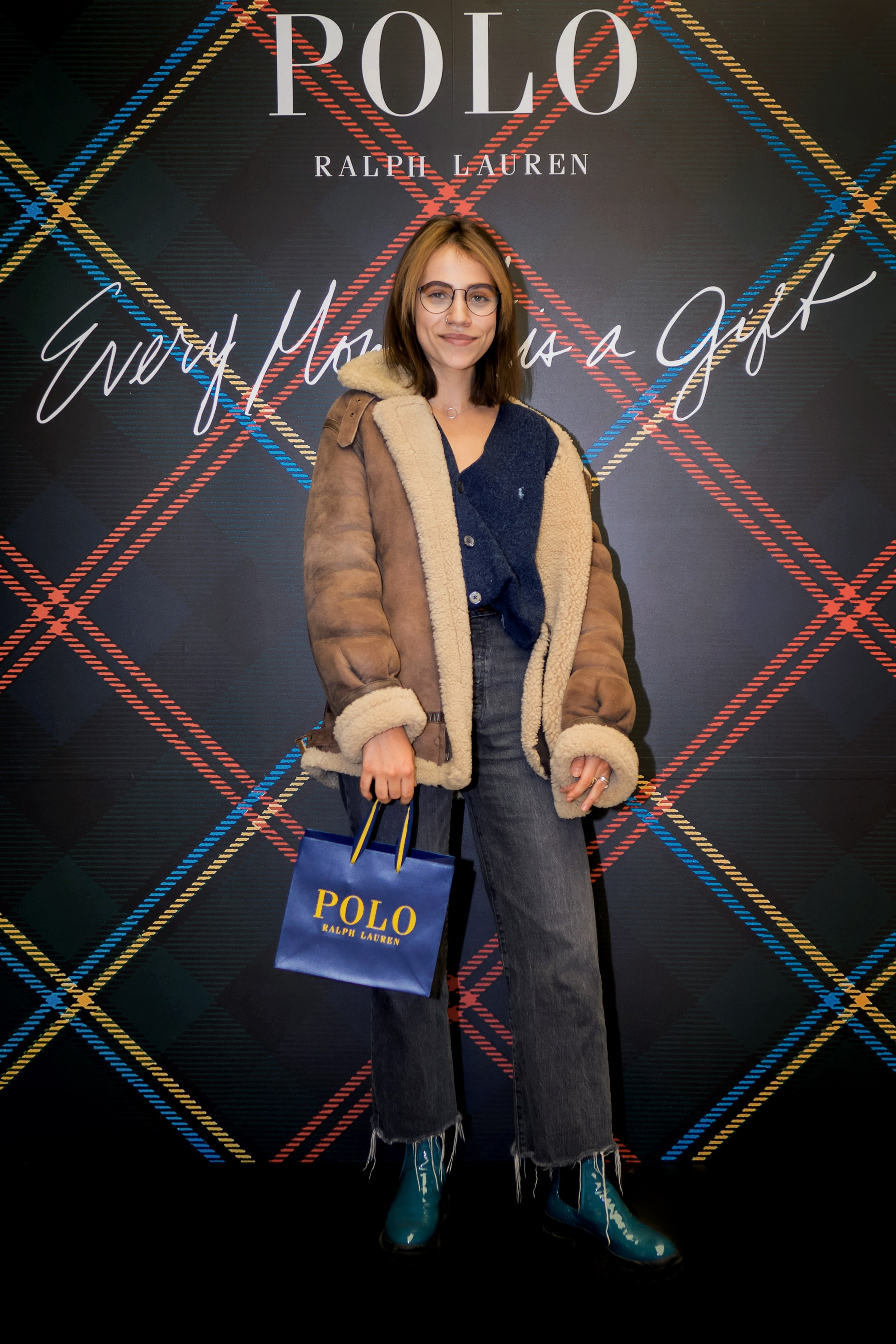 Открытие бутика Ralph Lauren в Москве. Любовь Потапова