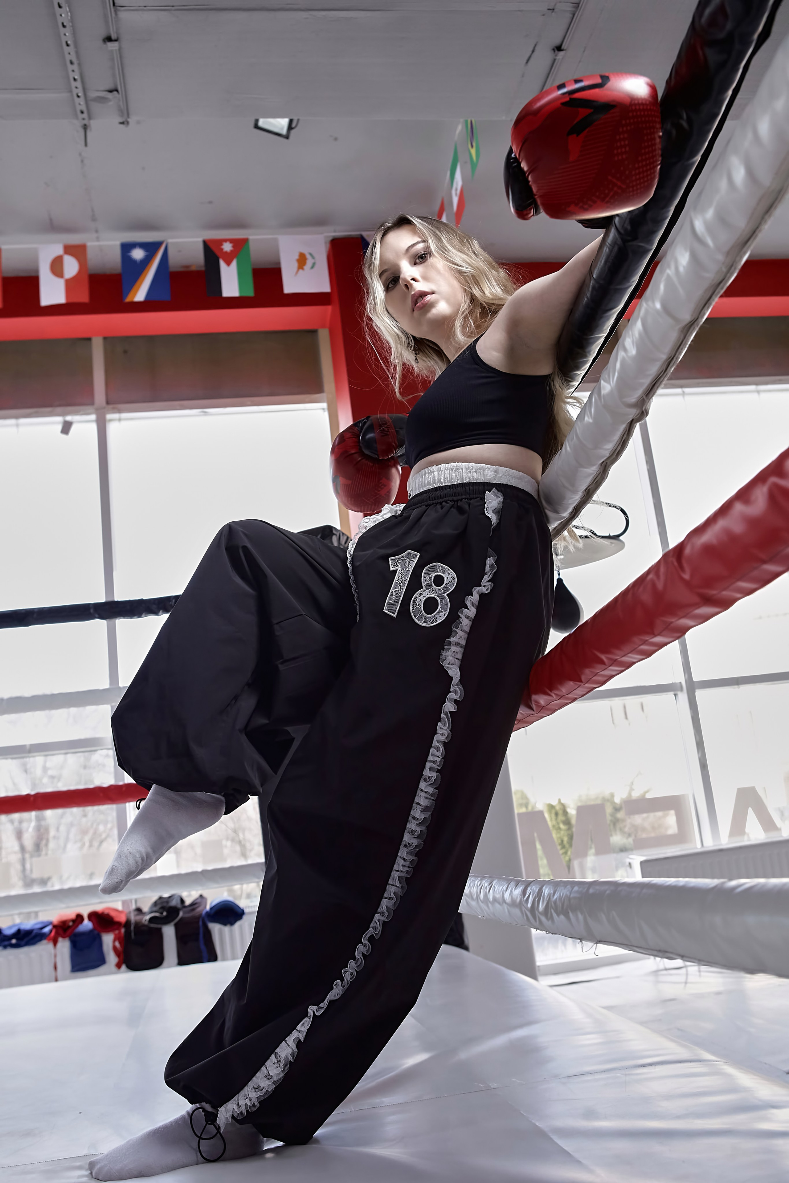 Индивидуальная портретная съемка на ринге. Портретный, свадебный и семейный фотограф в Краснодаре Михеева Светлана