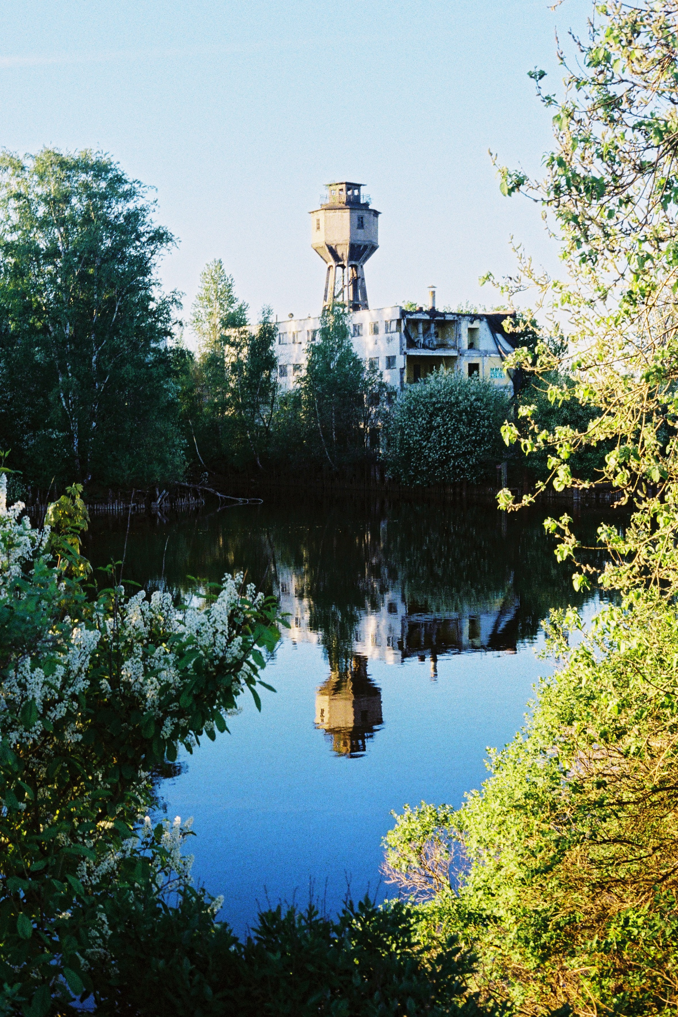 городской пейзаж. 