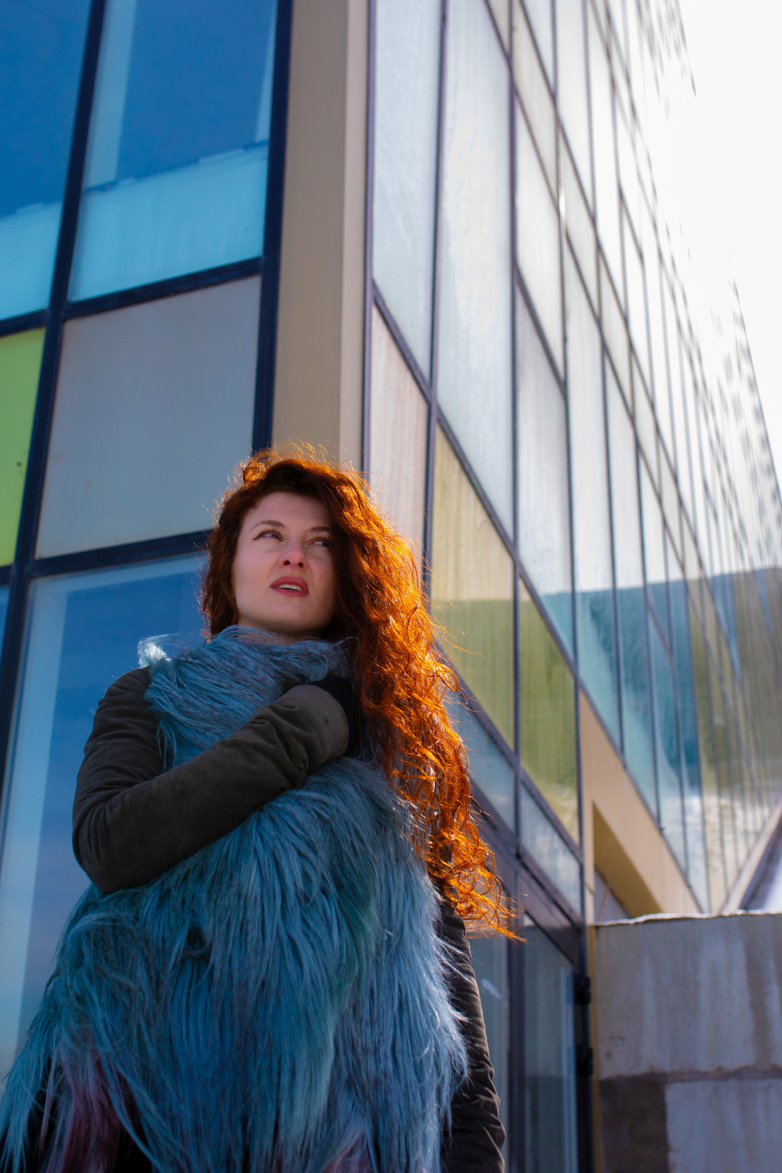 Портретная съемка на улице. Главная