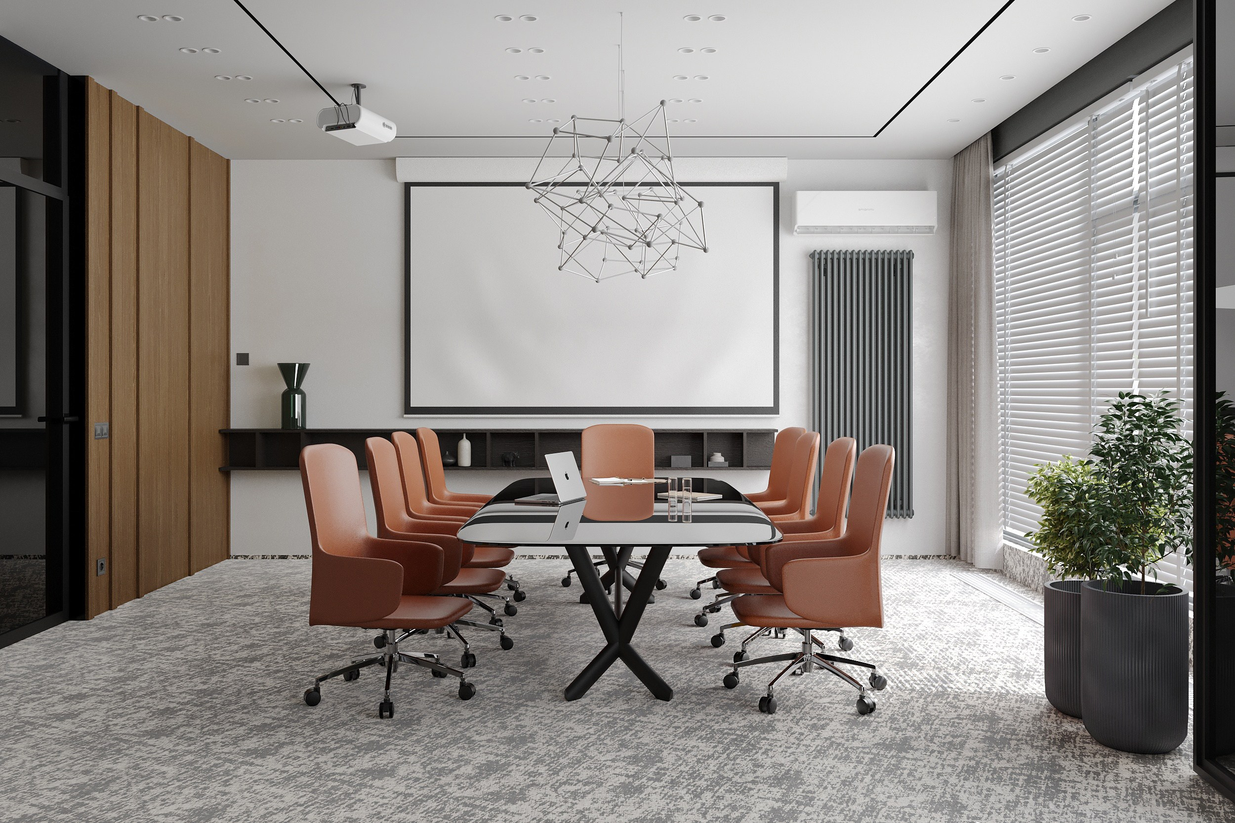 Офис. 3D визуализатор интерьеров жилых и коммерческих помещений Полина Зотова