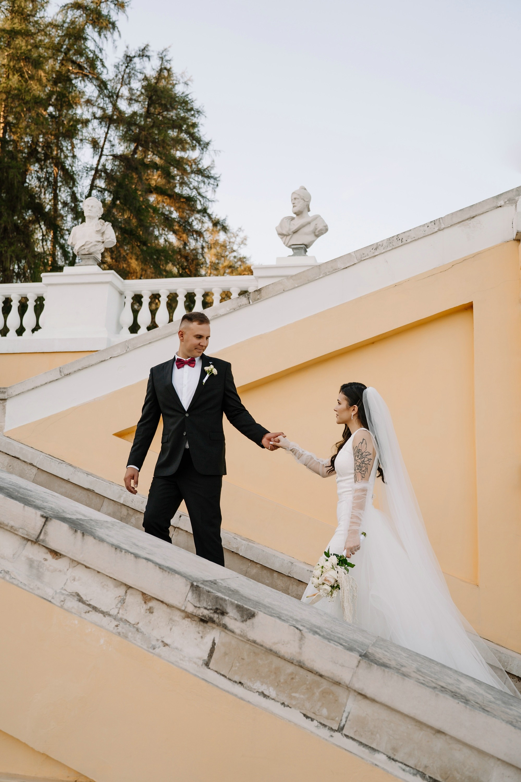 Свадьба в усадьбе Архангельское. Свадебный и семейный фотограф в Москве Светлана Зоткина
